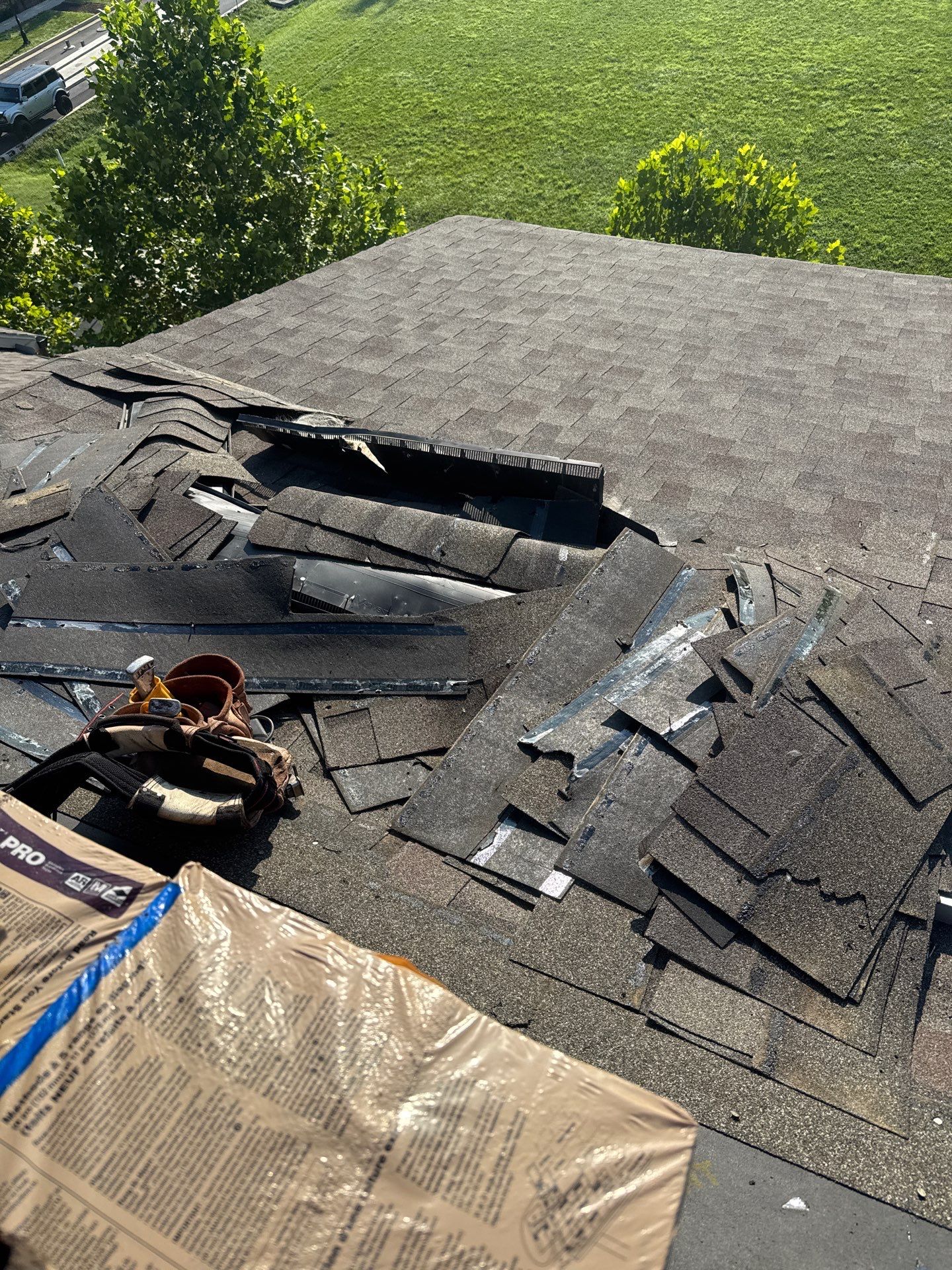 New Shingle Roof Installation  by Alpha Design Services