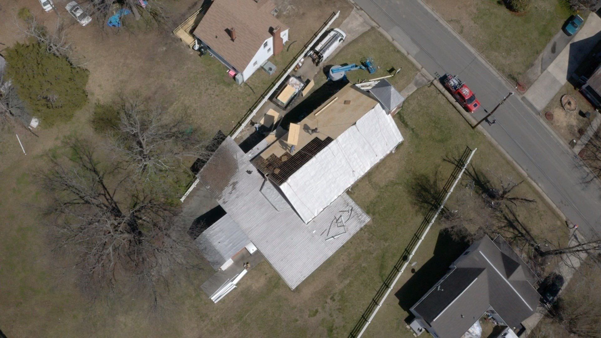 Primitive Baptist Church using Standing Seam Metal by Just In Time Roofing and Restoration
