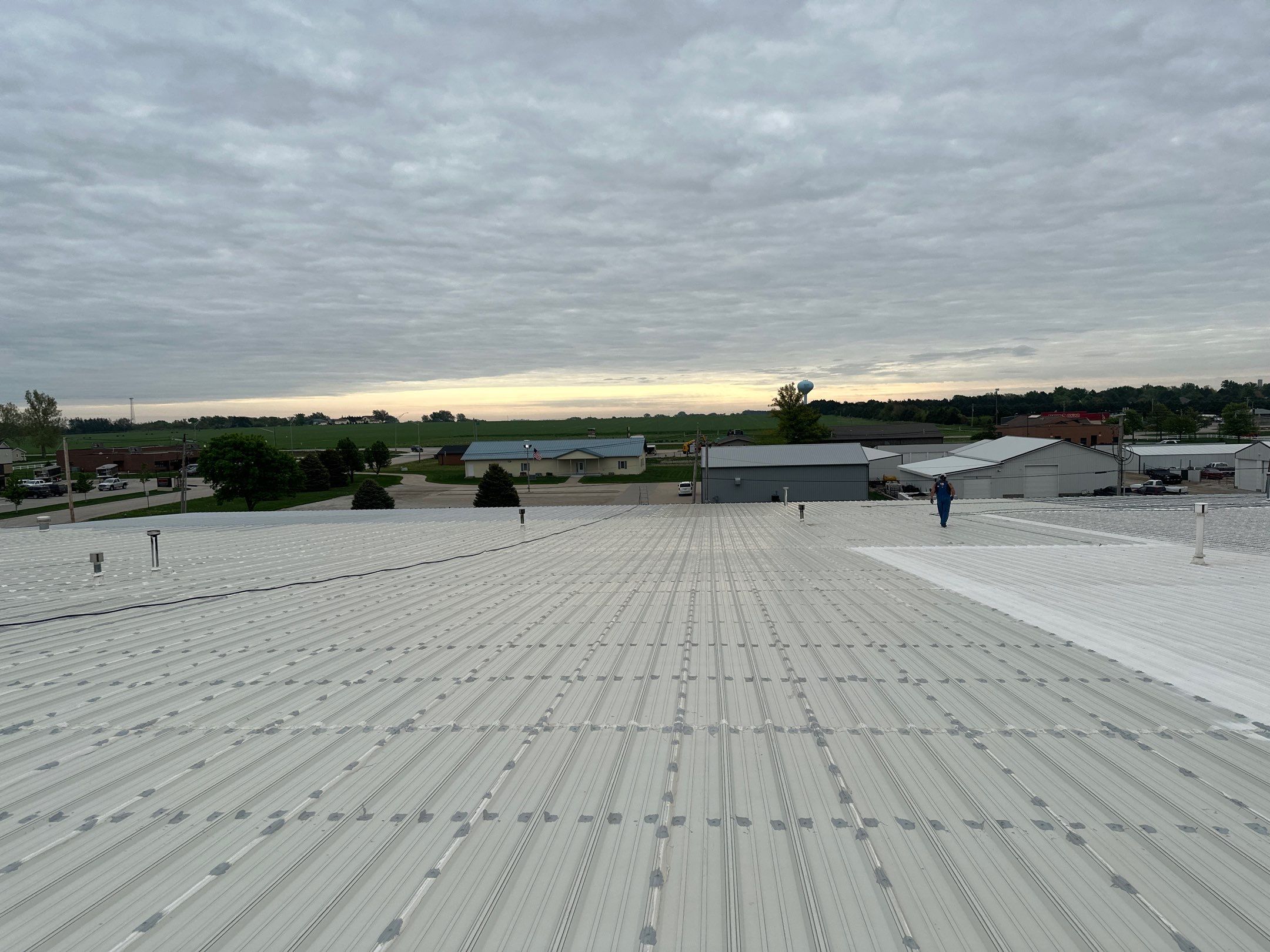 Metal Roof Restoration - David City, NE by Tillotson Enterprises