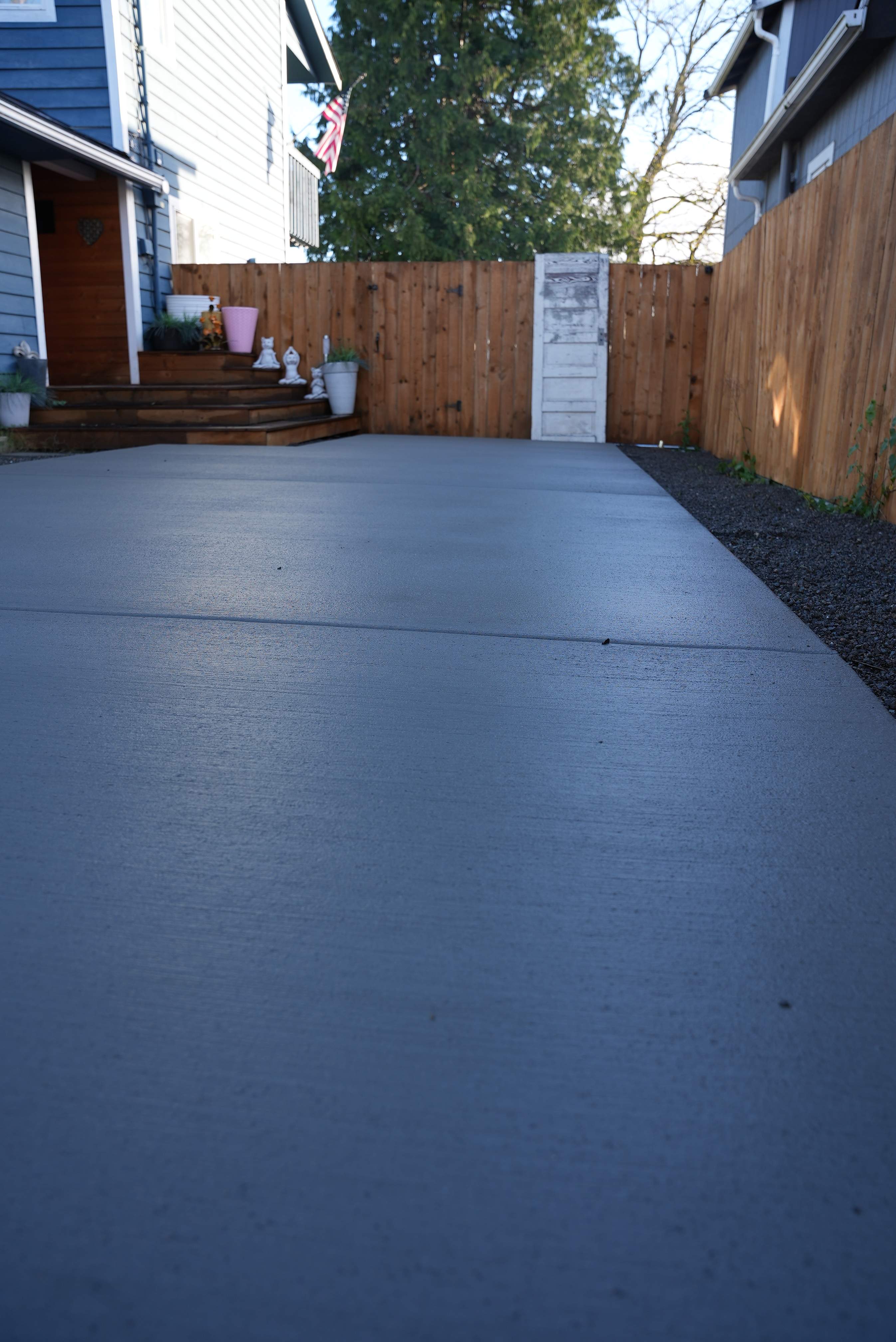Concrete Driveway & Landscaping Project | Everett by Jireh Asphalt & Concrete Inc 