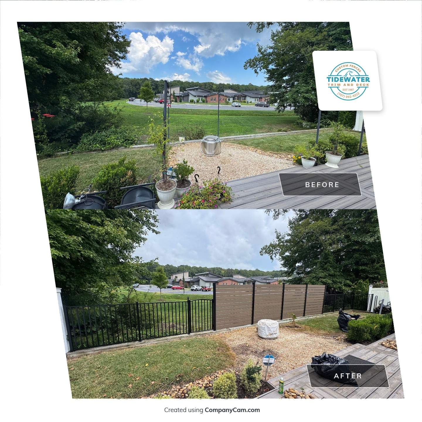 Your Vision. Our Craftsmanship. by Tidewater Fence