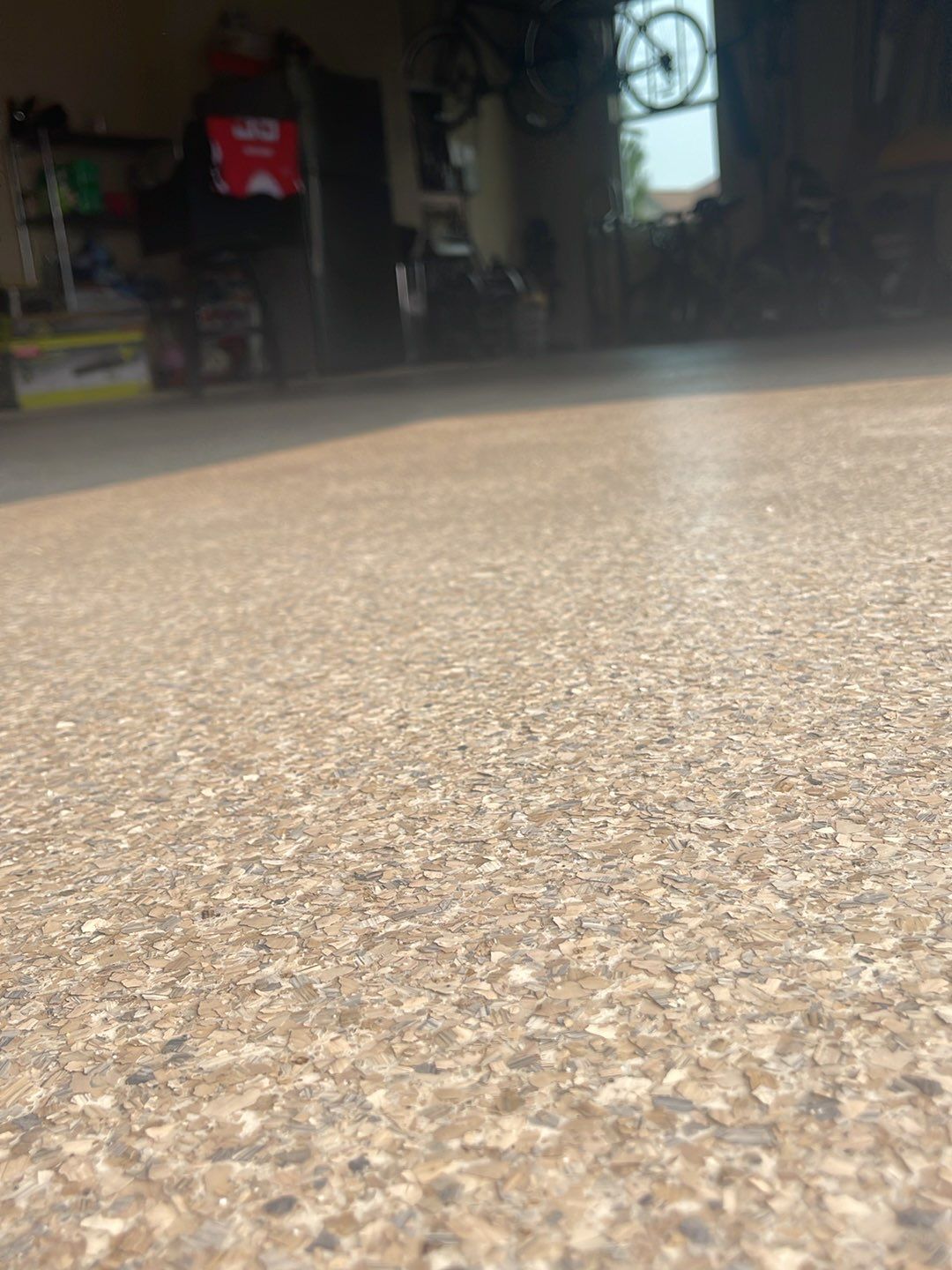 Large Patio + Garage Project in Moon Township by Floors in a Day, Inc