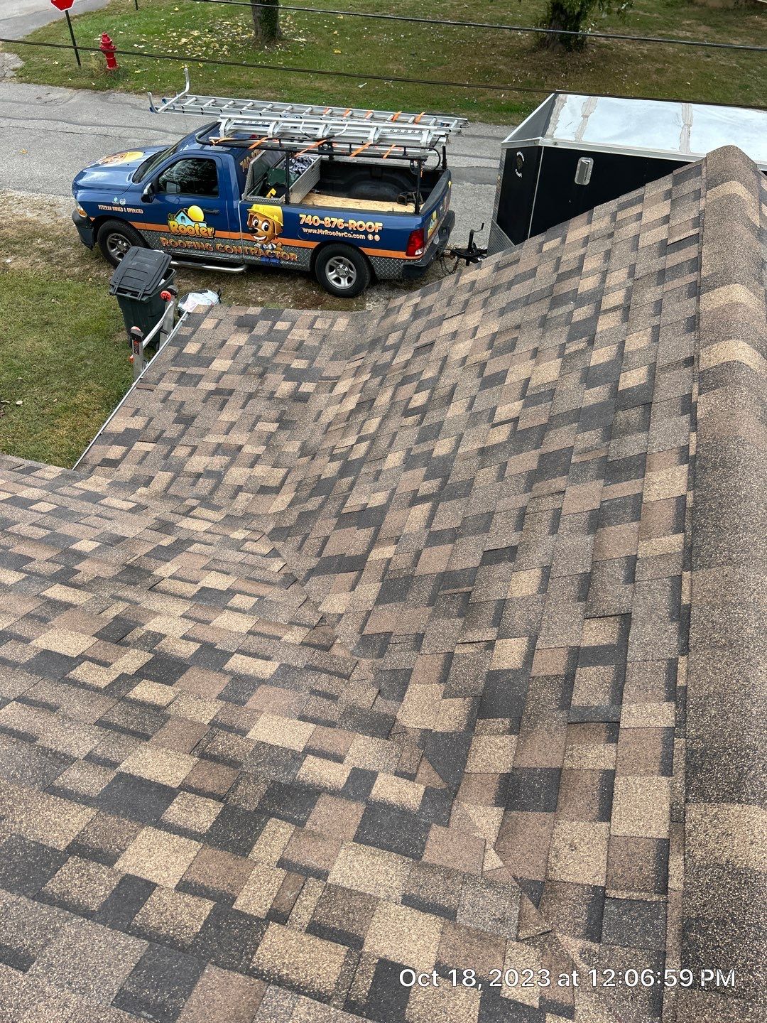 Residential Roofing Installation using Performance Shingles by Mr. Roofer