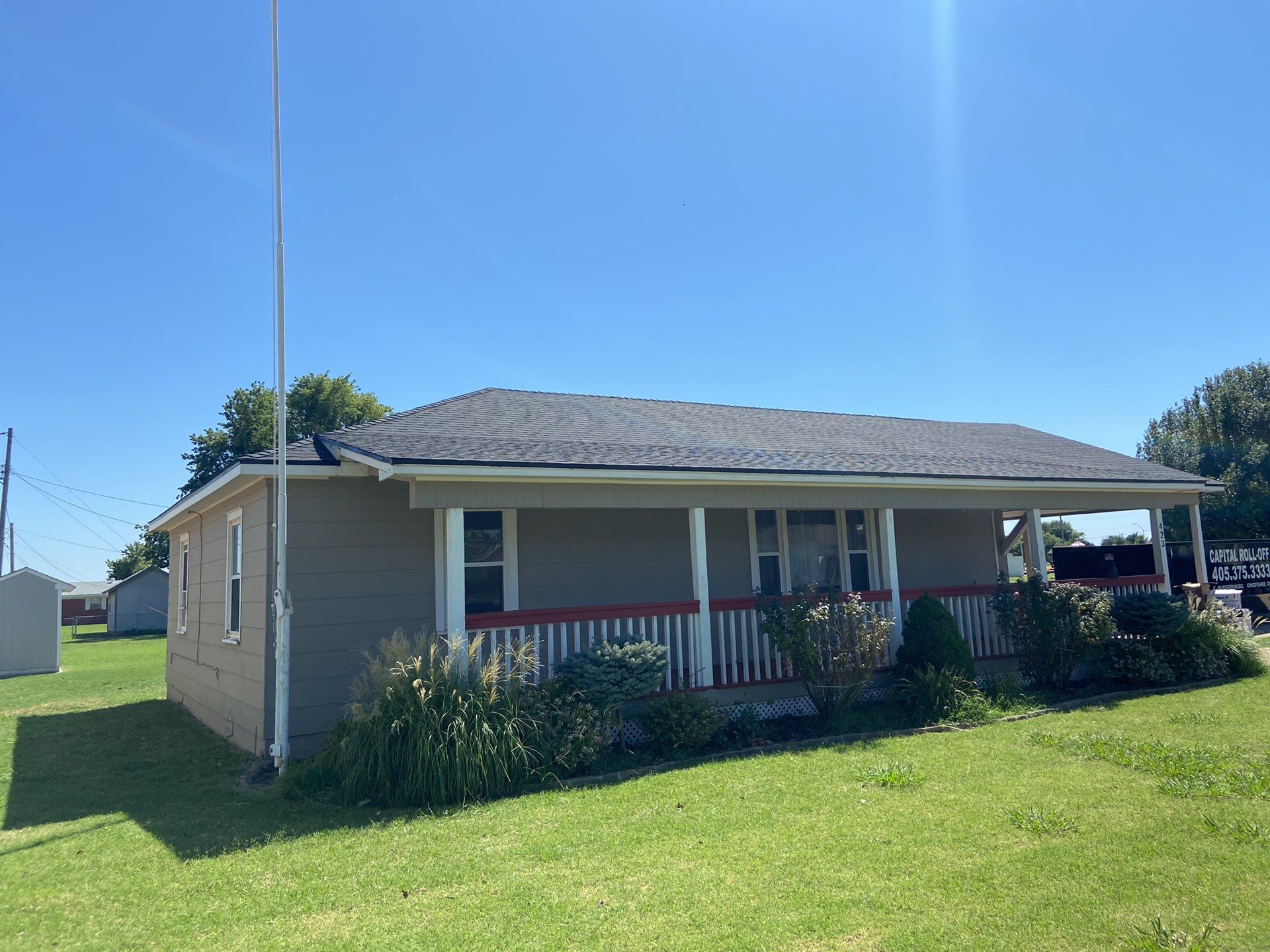 roof and vent replacement in Okarche by McCann's Roofing and Construction