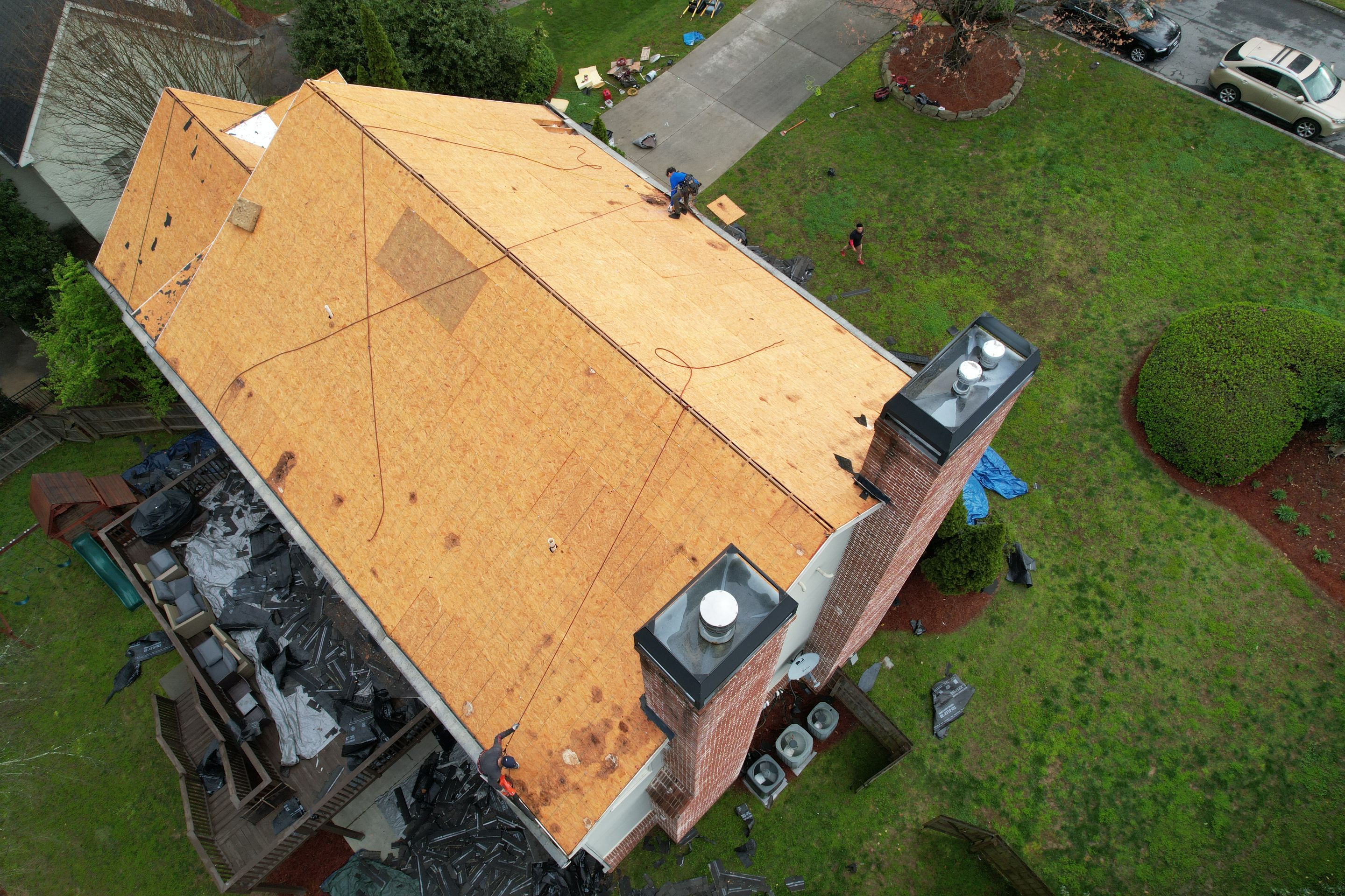 Residential Roofing Installation using Owens Corning by Inspector Roofing and Restoration