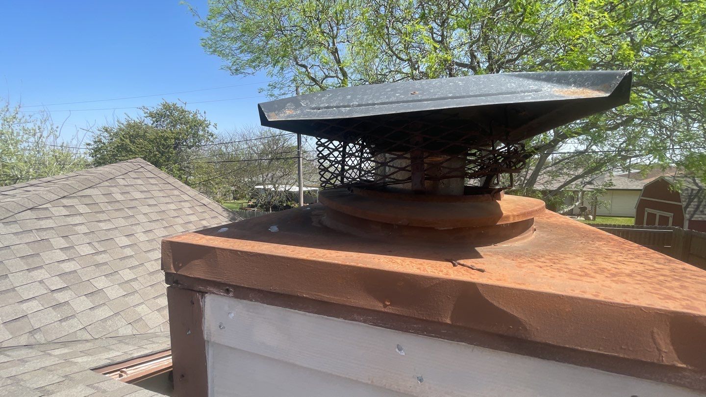 Chimney Cap Replacement by Lighthouse Roofing