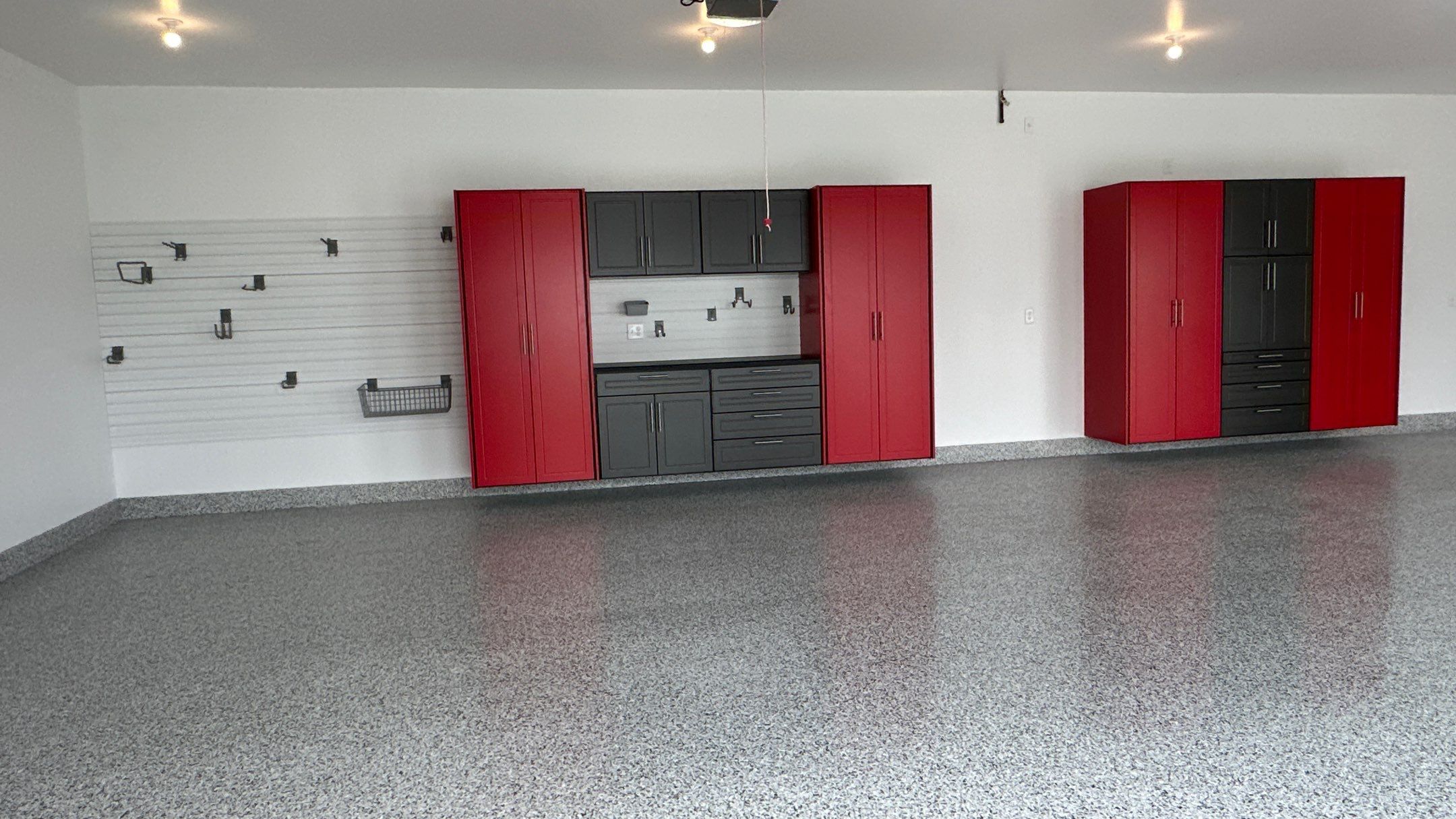 Louis P. transformed their garage into the garage of their dreams by Banner Garage