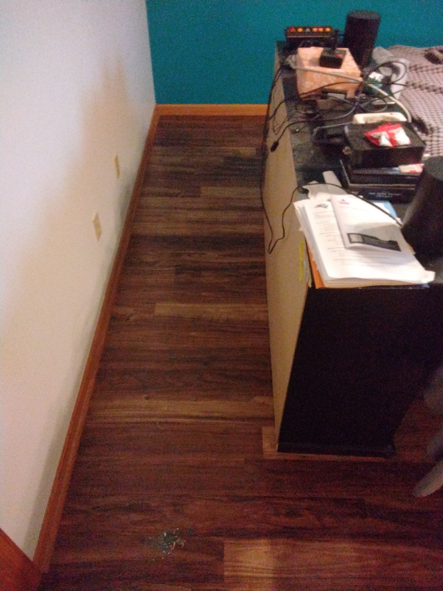 Repaint Accent Walls with Color Change and drywall repairs by Midwest Paint LLC