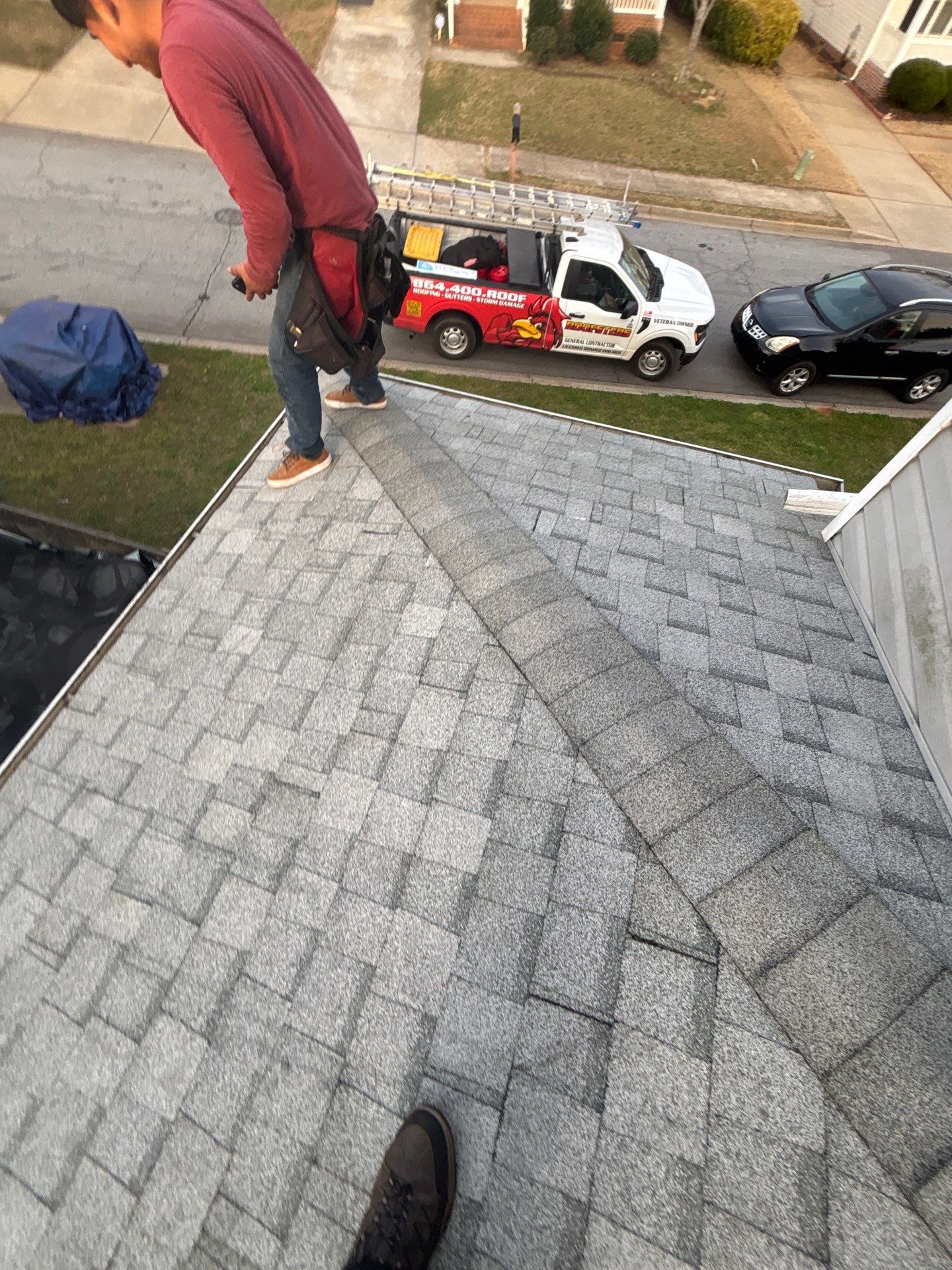 Project in Greenville, SC by Roofsters