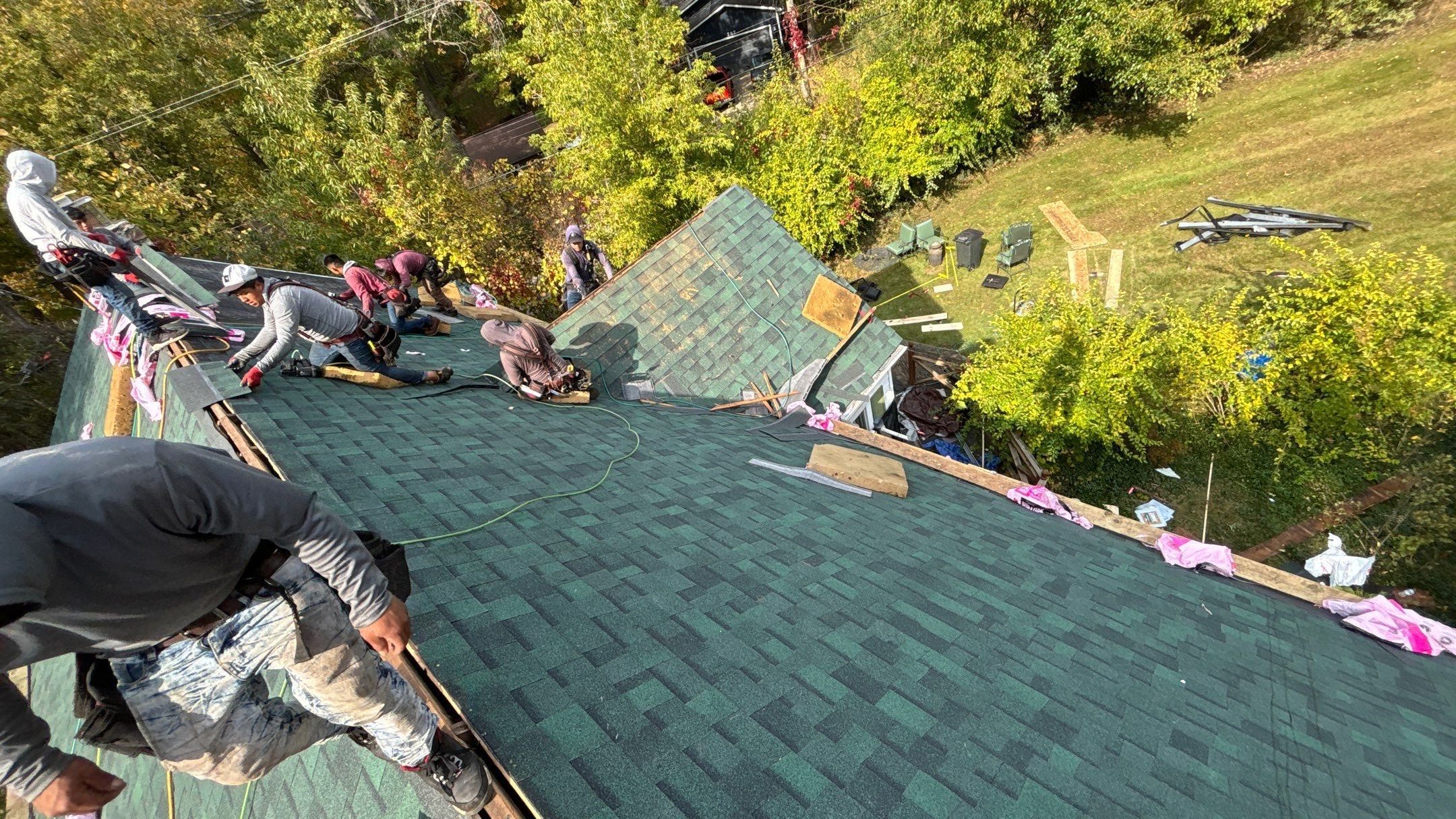 Roof Replacement using Owens Corning by 180 Contractors