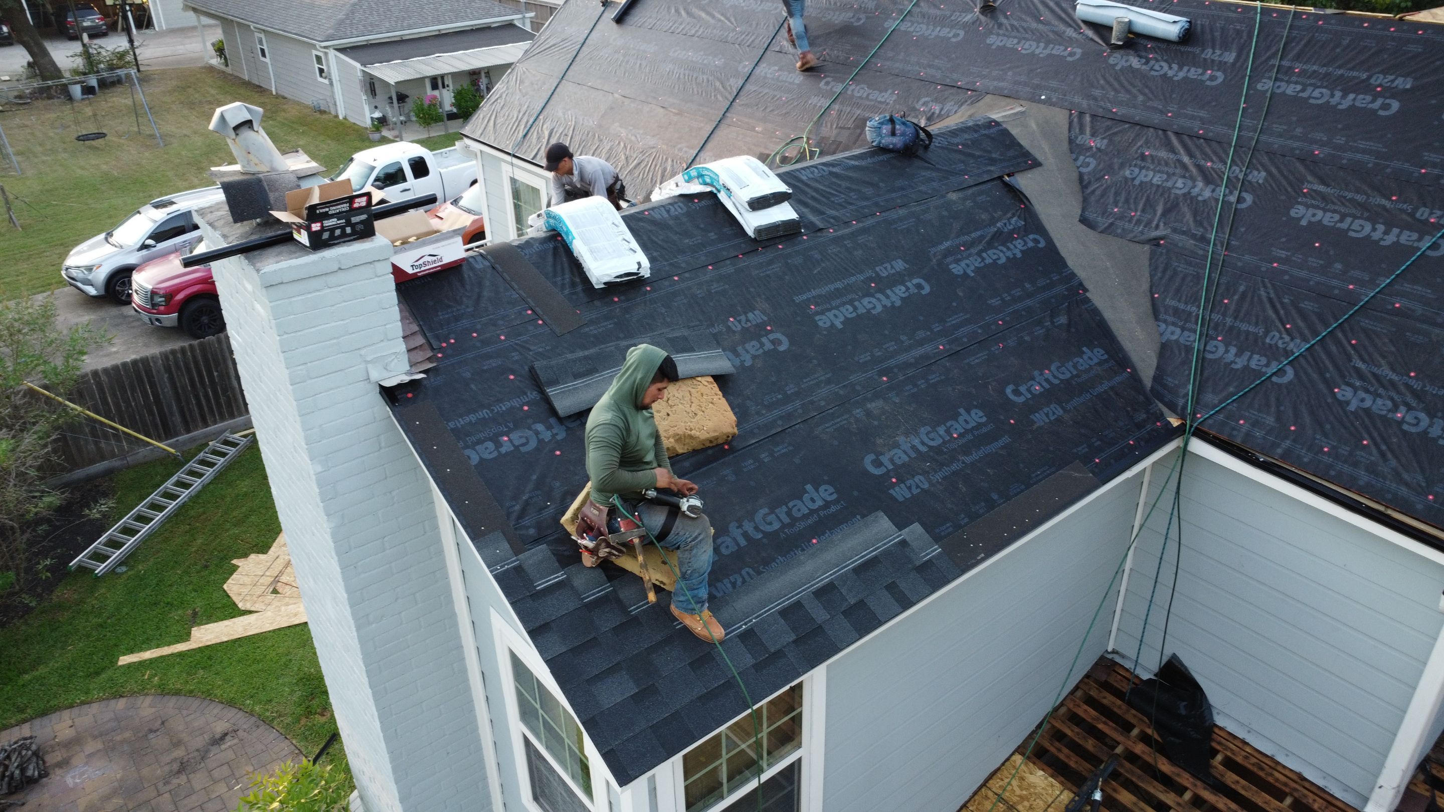 Project in Cypress, Texas by Roof Top Innovations