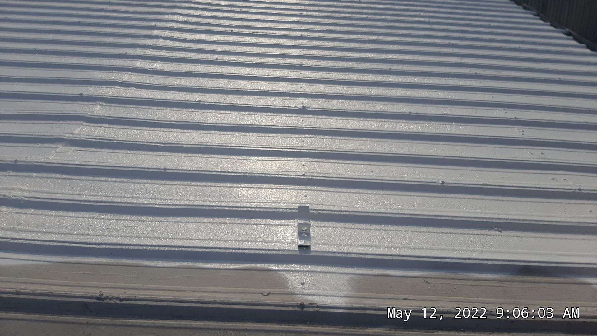 Commercial Metal Restoration System using Aldocoat Coatings by Hostetler Roofing