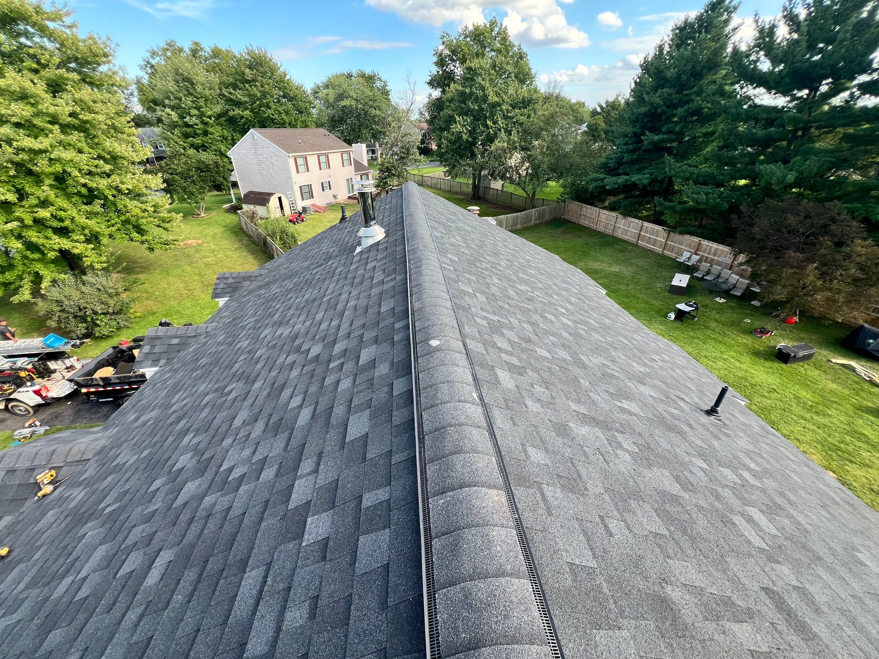 Architectural Shingle Roof Replacement and Decking Repair in Walkersville by Frederick Roof Repair