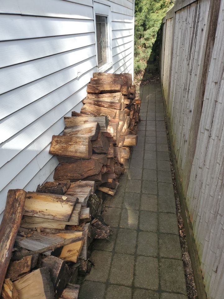 Firewood Delivery  using Seasoned Firewood by Mike Jones & Sons Tree Service LLC 