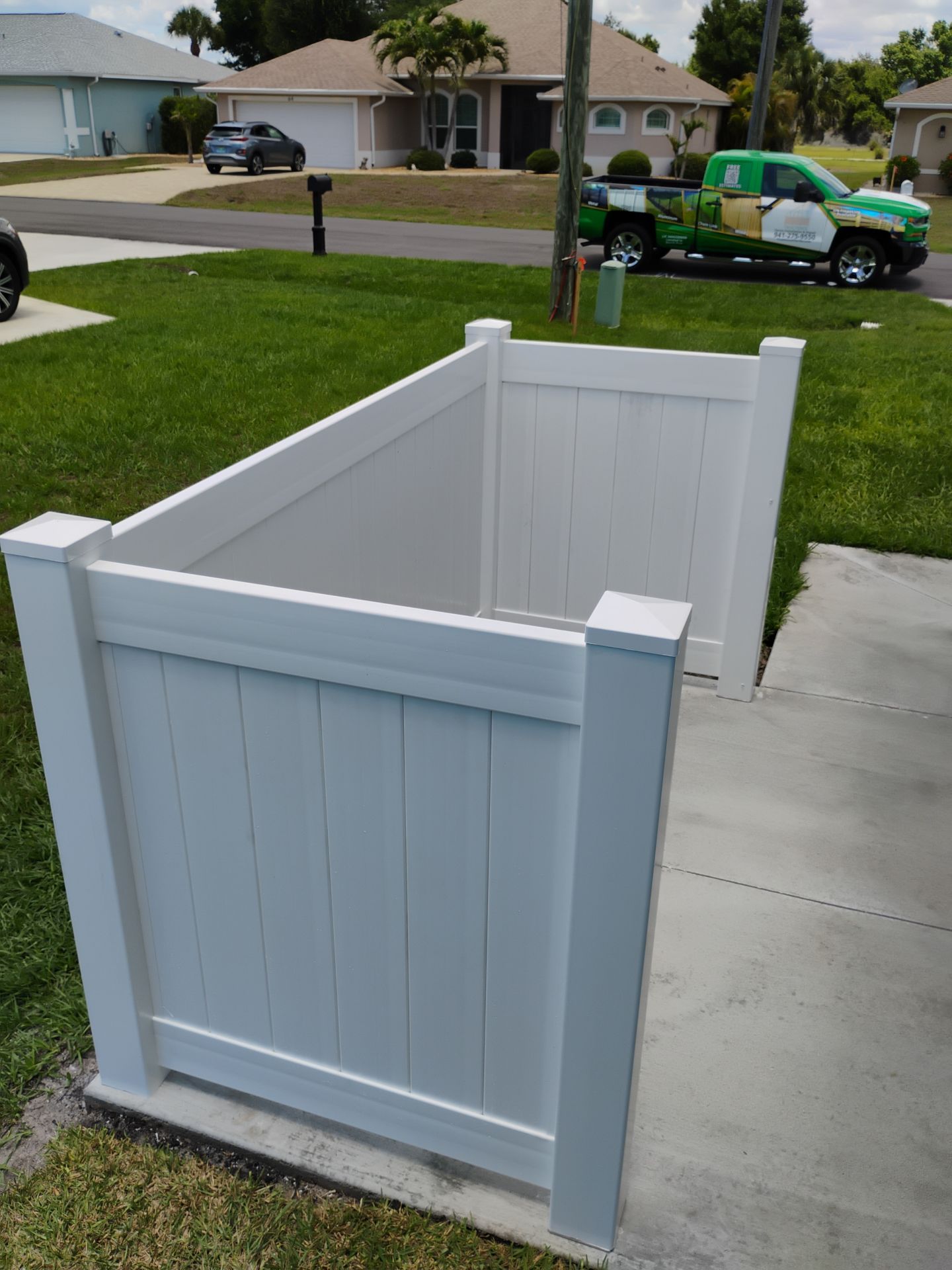 Vinyl Enclosure in Rotonda West by True Fence LLC