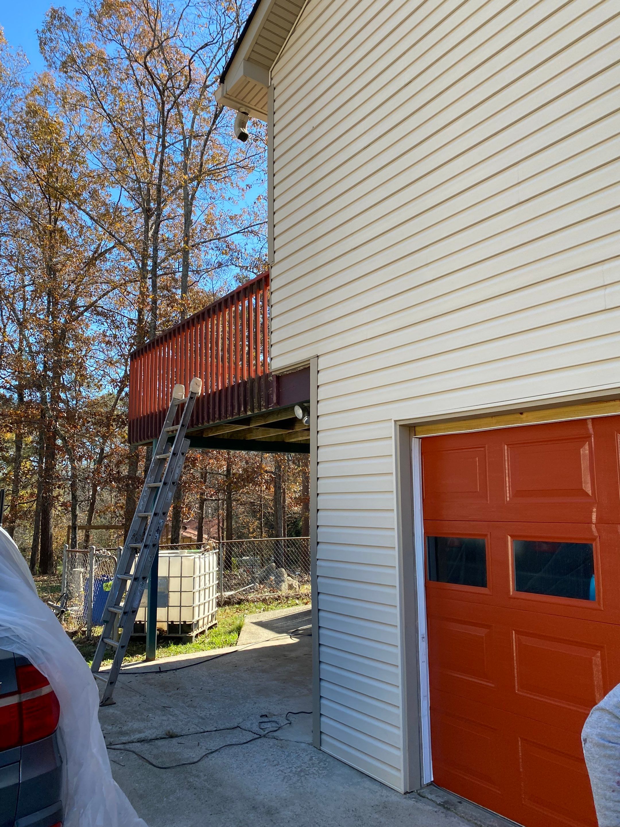 Exterior Painting and Deck Staining Project in Lithia Springs by Swift Home Renovations