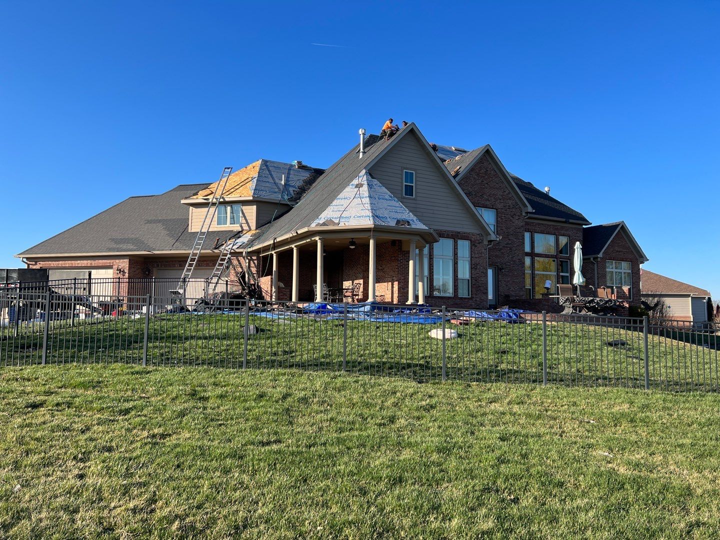 Complete Roof Installation  by H&F Exteriors