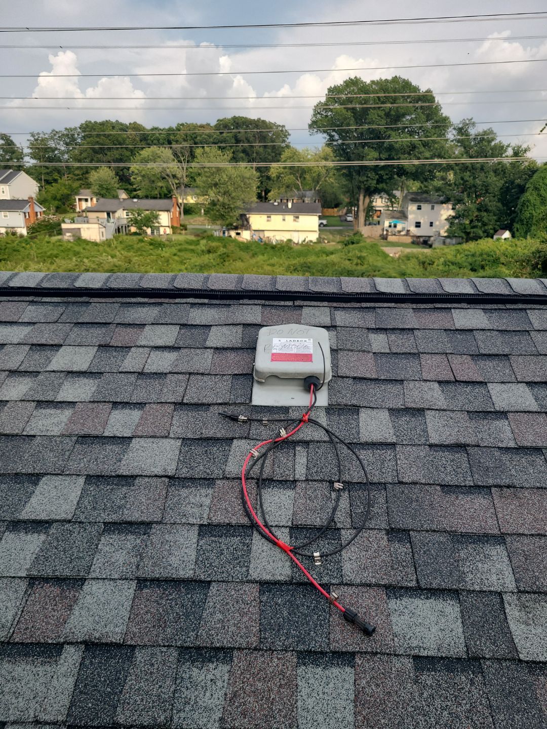 Woodbridge: Roof Replacement with CertainTeed Landmark Pro Designer Shingles in Max Def Colonial Slate by RM Banning, Inc.