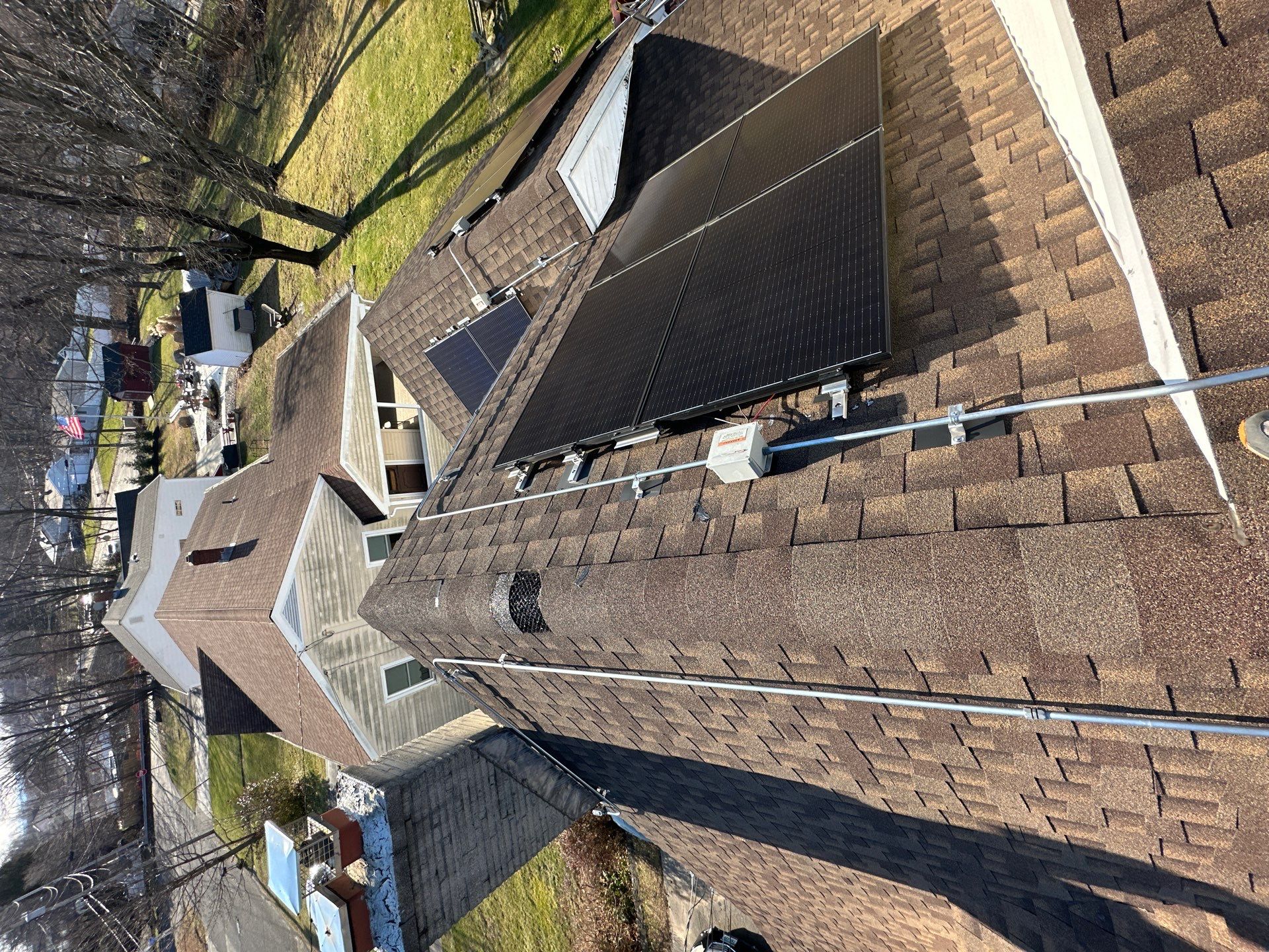 Autumn Brown Shingles by Reimagine Roofing