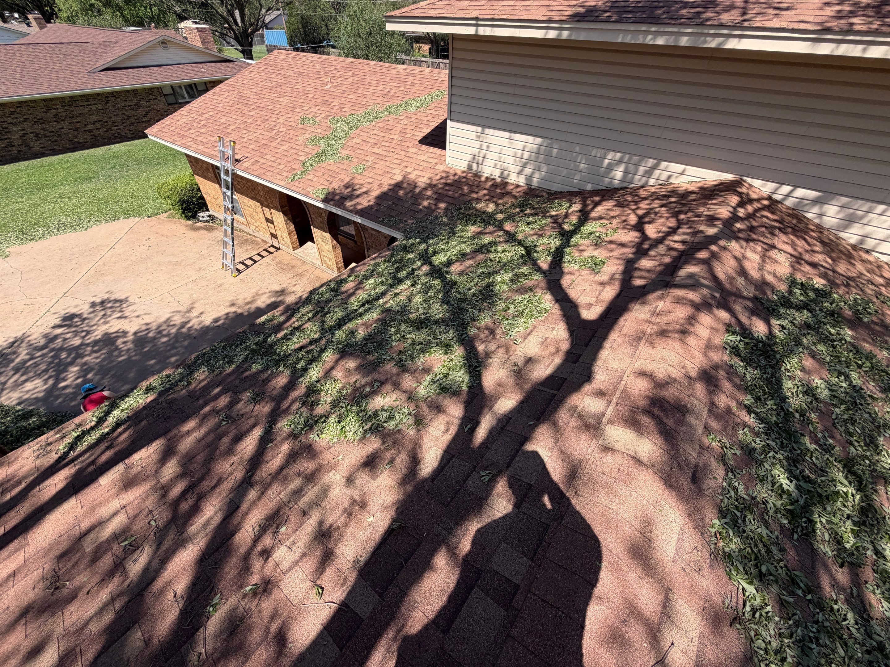 Full Roof Replacement and Privacy Fence Installation in Burkburnett by Shearman Roofing & Construction