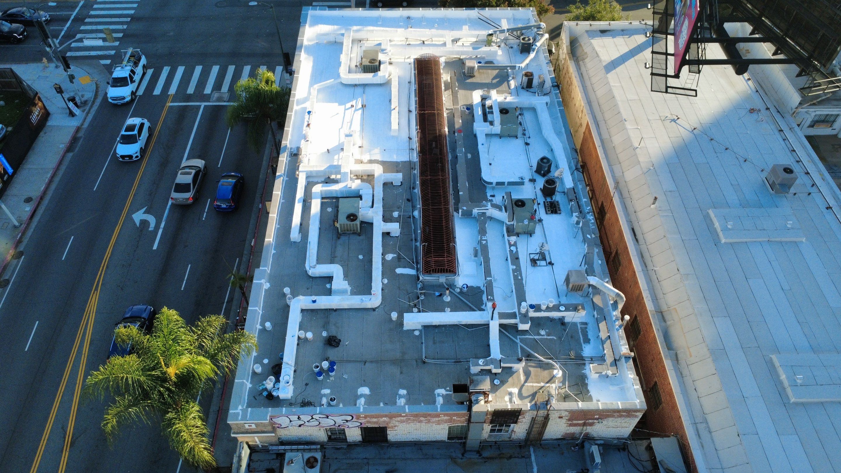 Silicone Coating - Commercial Property in Hollywood by Hull Brothers Roofing