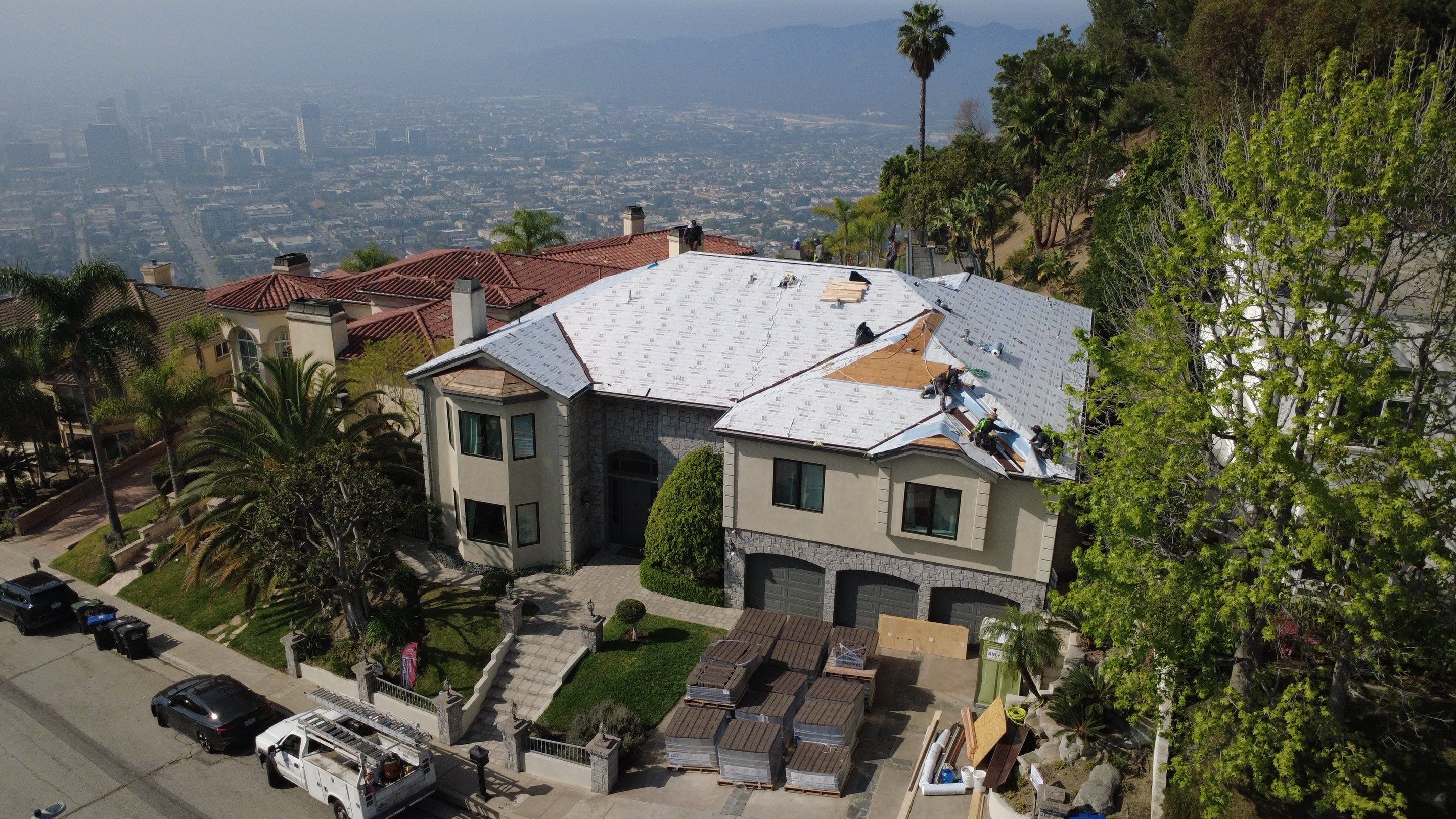 Residential Project in Glendale by Hull Brothers Roofing