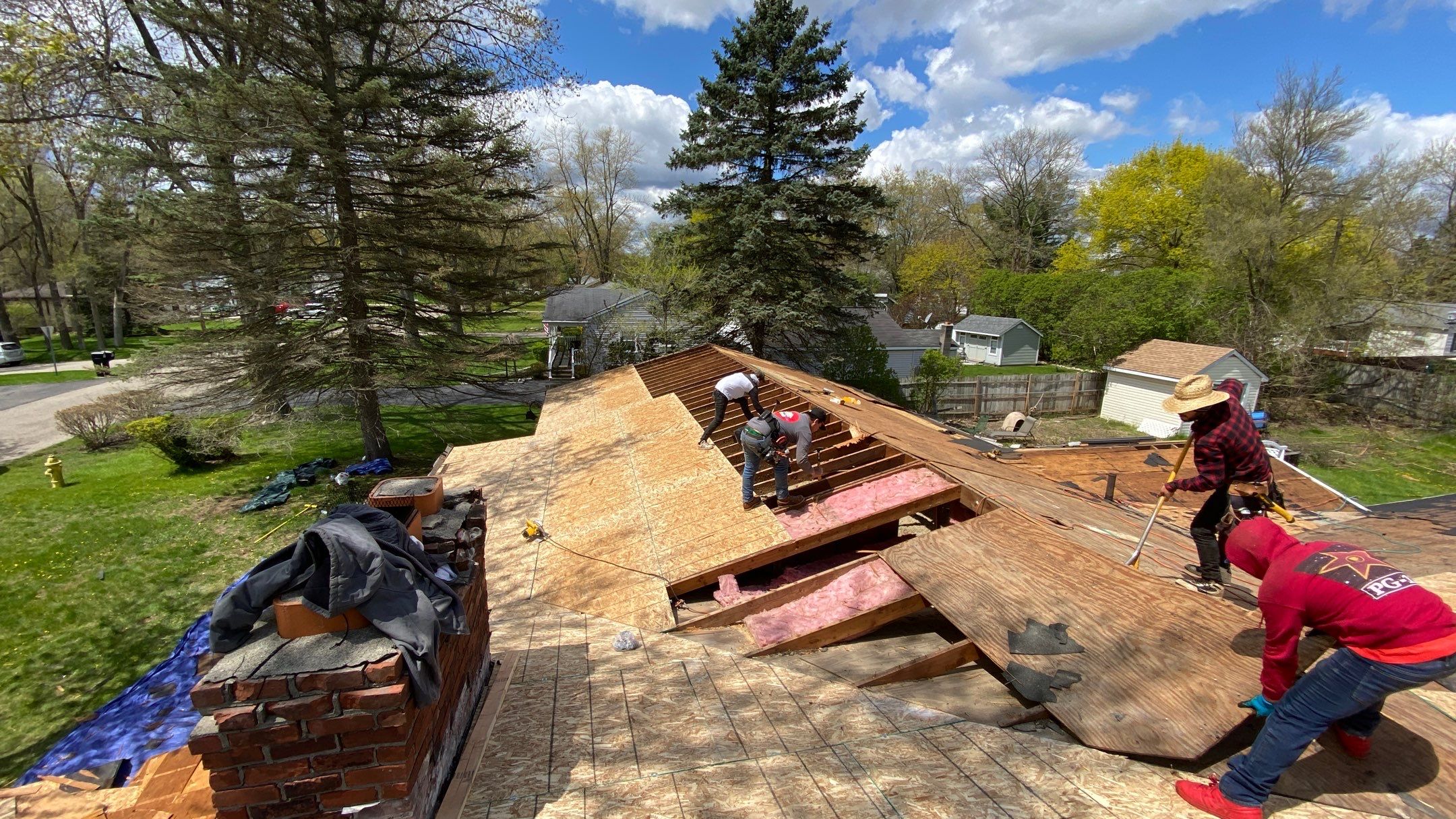 Roof Replacement using CertainTeed Landmark by 180 Contractors