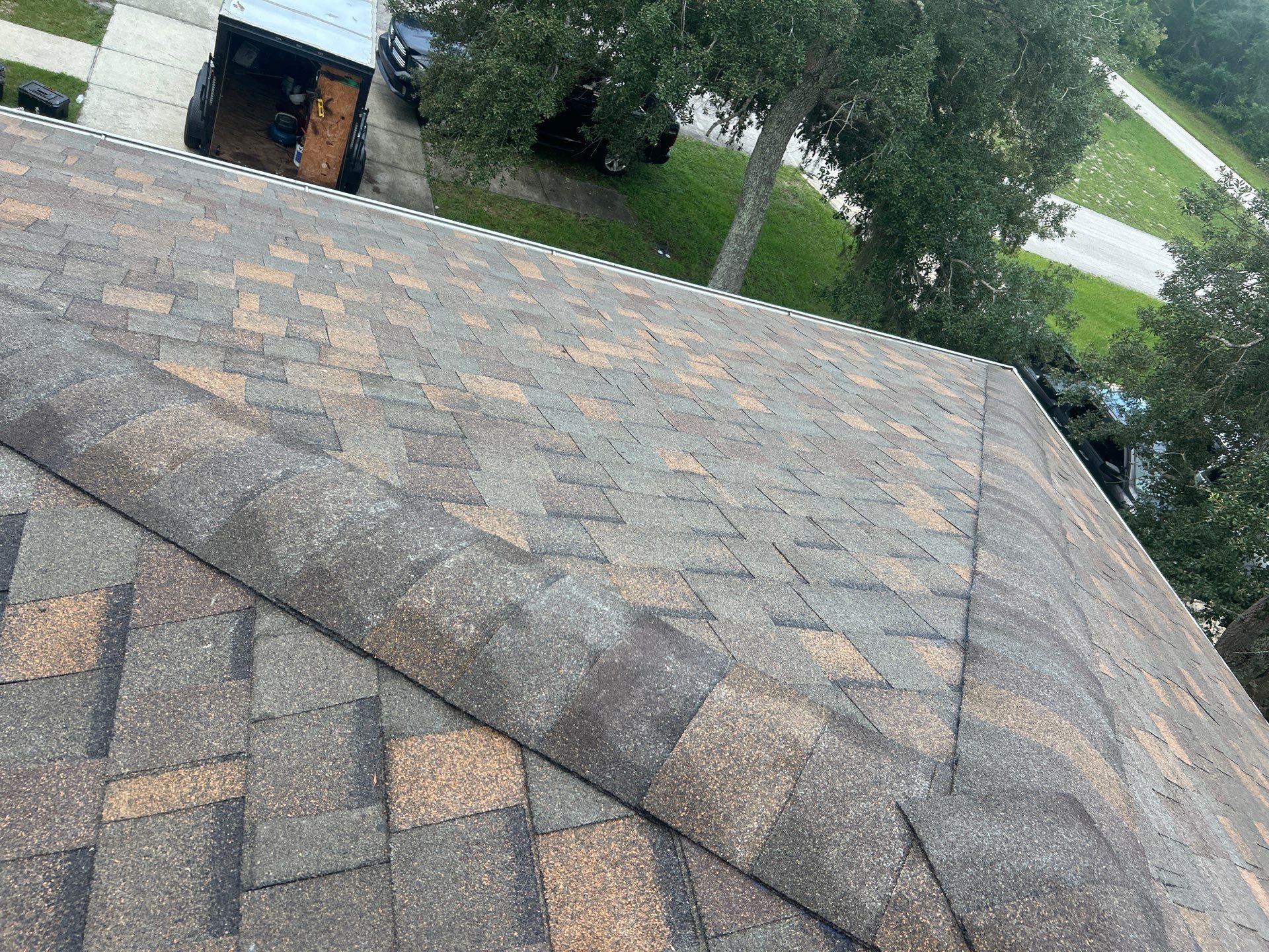 Deltona Roof Replacement Featuring Copper Canyon Shingles and Decking Repair by Pinnacle Roofing Group