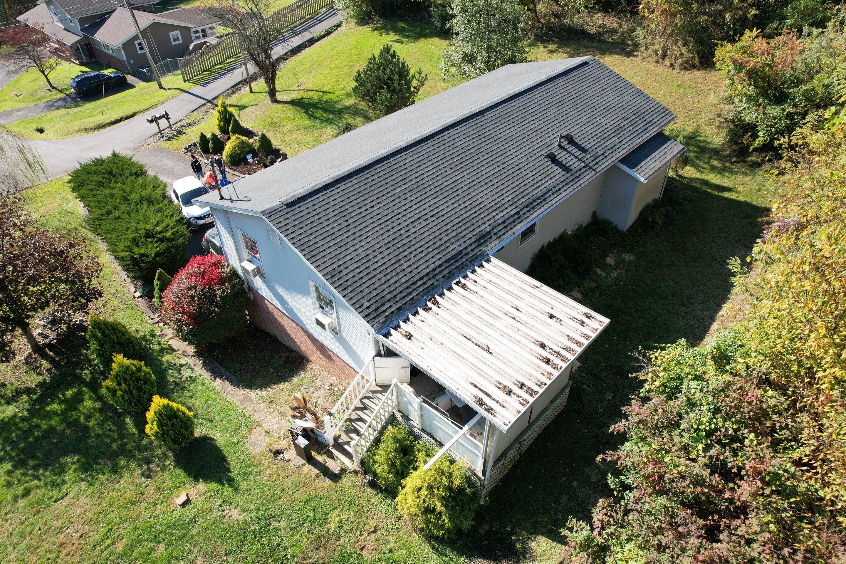 Residential Roofing Installation using GAF Timberline HDZ Pewter Gray by Rainstoppers Roofing