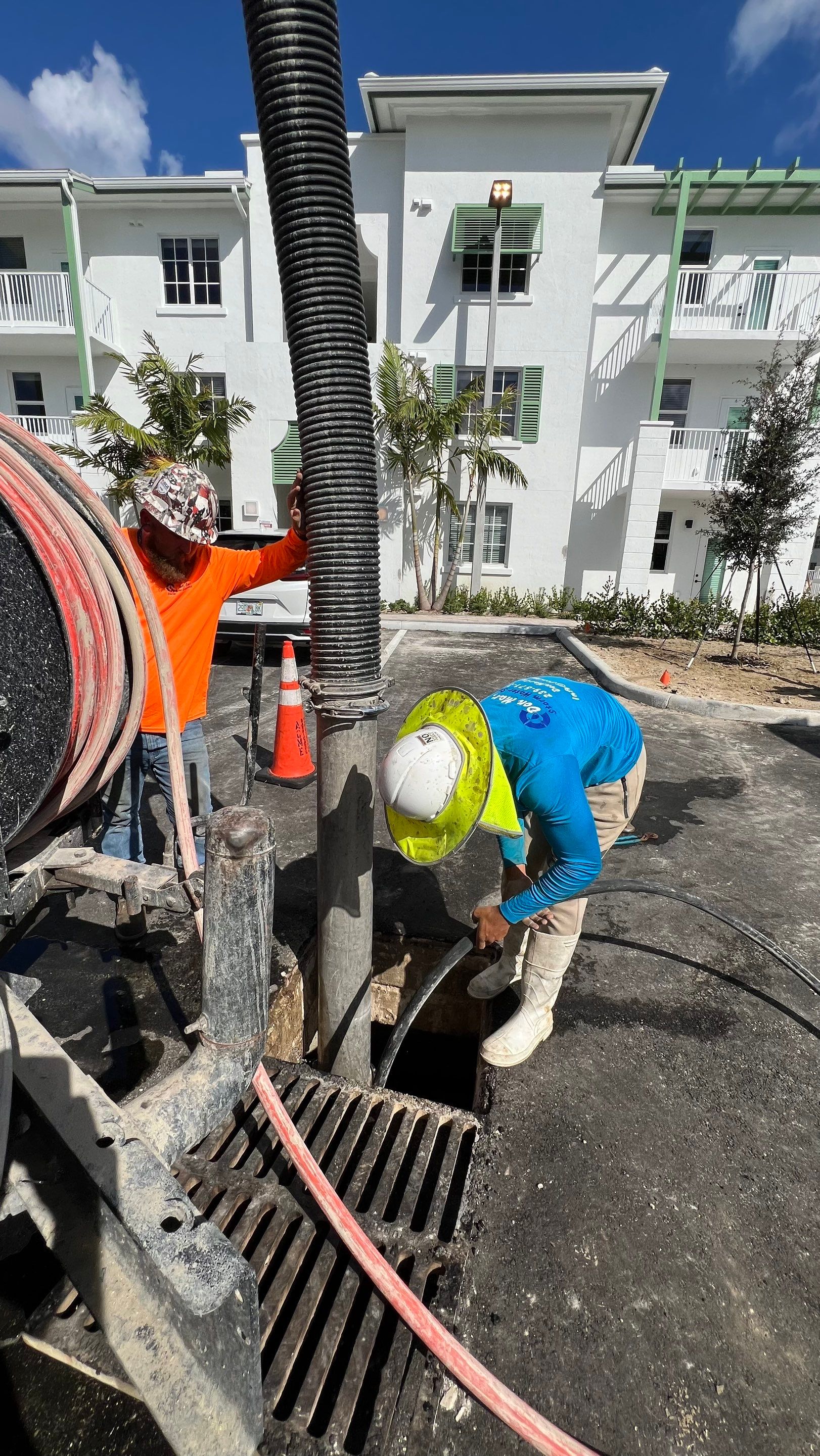 New Construction Condo Community Stormwater System Maintenance  by APS Power & Water