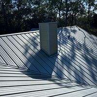 24ga 1" Nail- Strip Mill Finish  by Total Roofing System The Metal Roof Experts