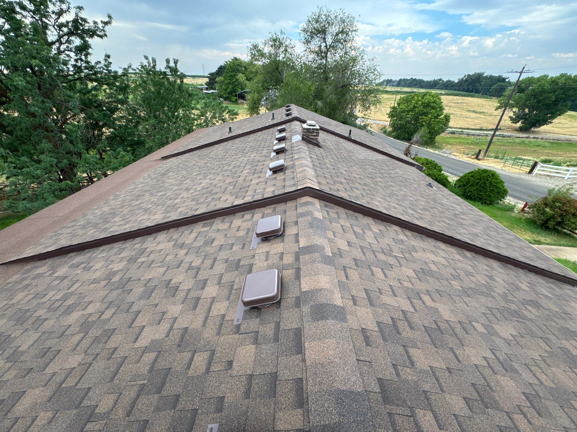 Full Residential Roof Replacement With Architectural Shingles In Fruitland Idaho by Olive Roofing
