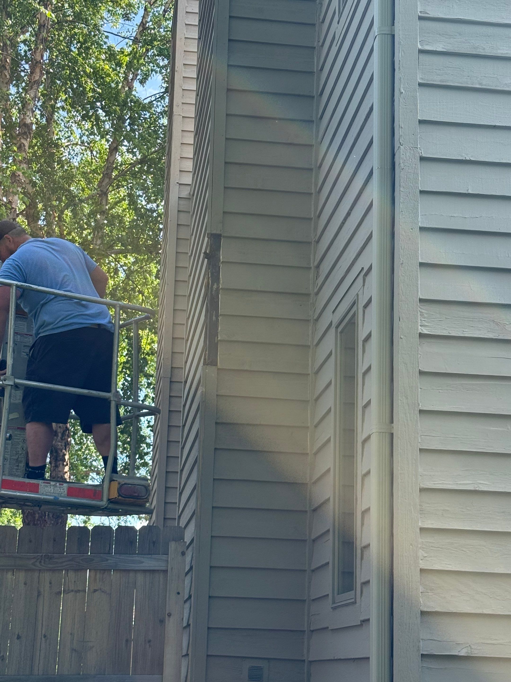 Residential Siding Replacement and Wood Rot Repair in Sioux Falls by Select Painting, Coatings & Garage Cabinets