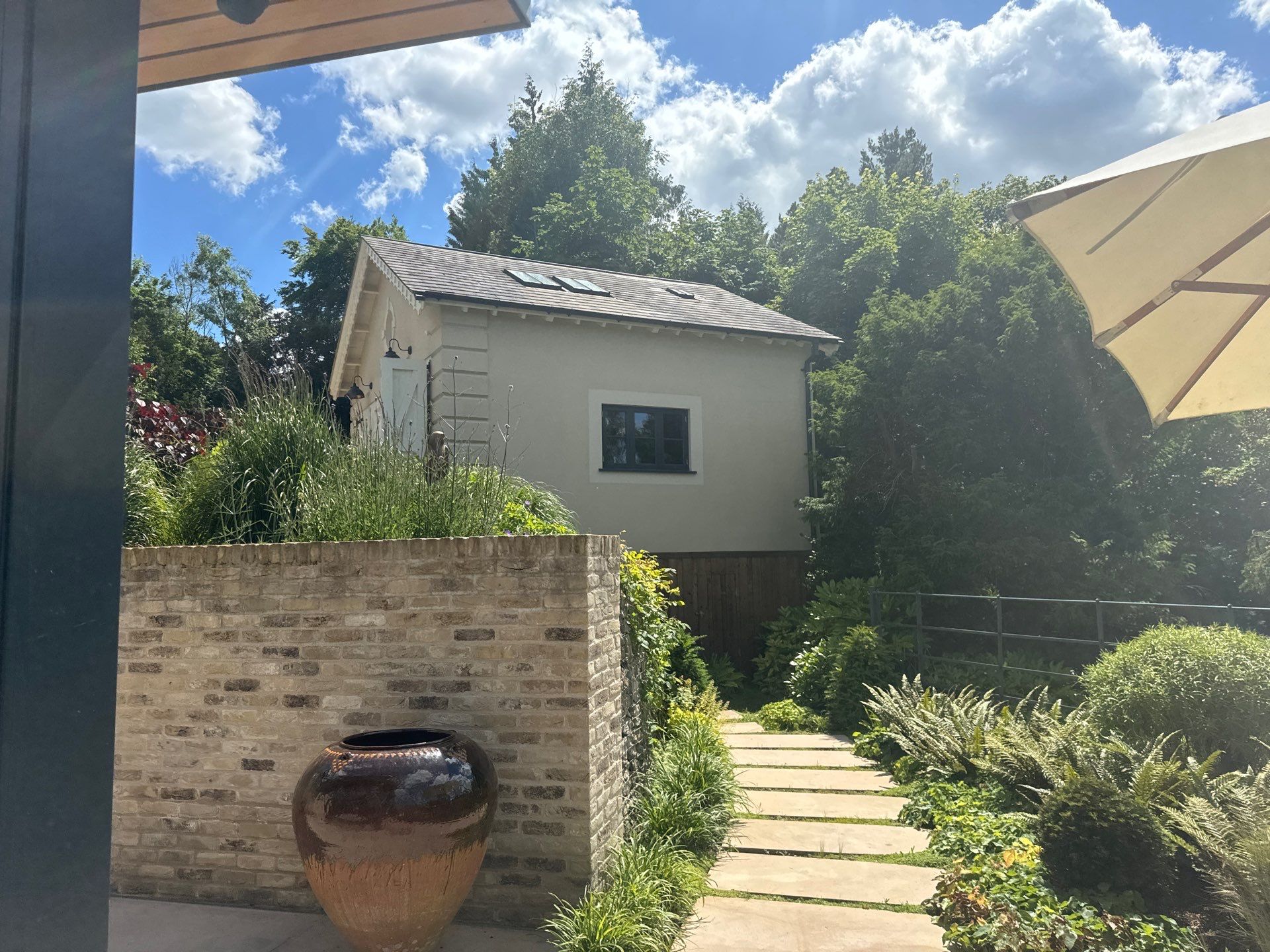 Render Clean using Honda 15lpm Low Pressure Washing Machine by Ges Exterior Cleaning ltd