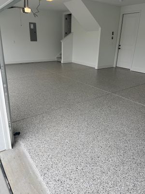 Garage Floor Coating using Cabin Fever