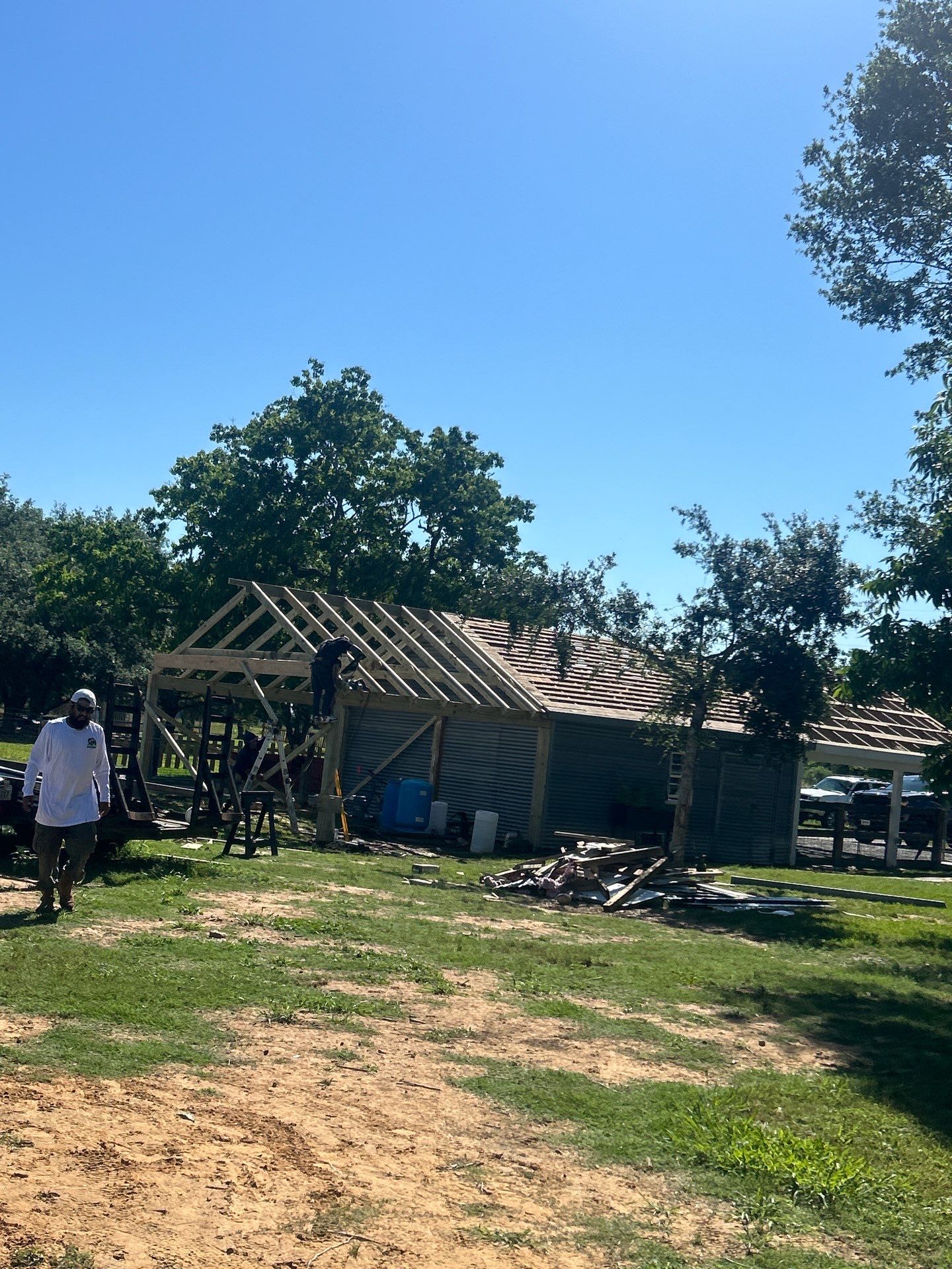Residential Roofing Installation using Metal by Roof Repair Company