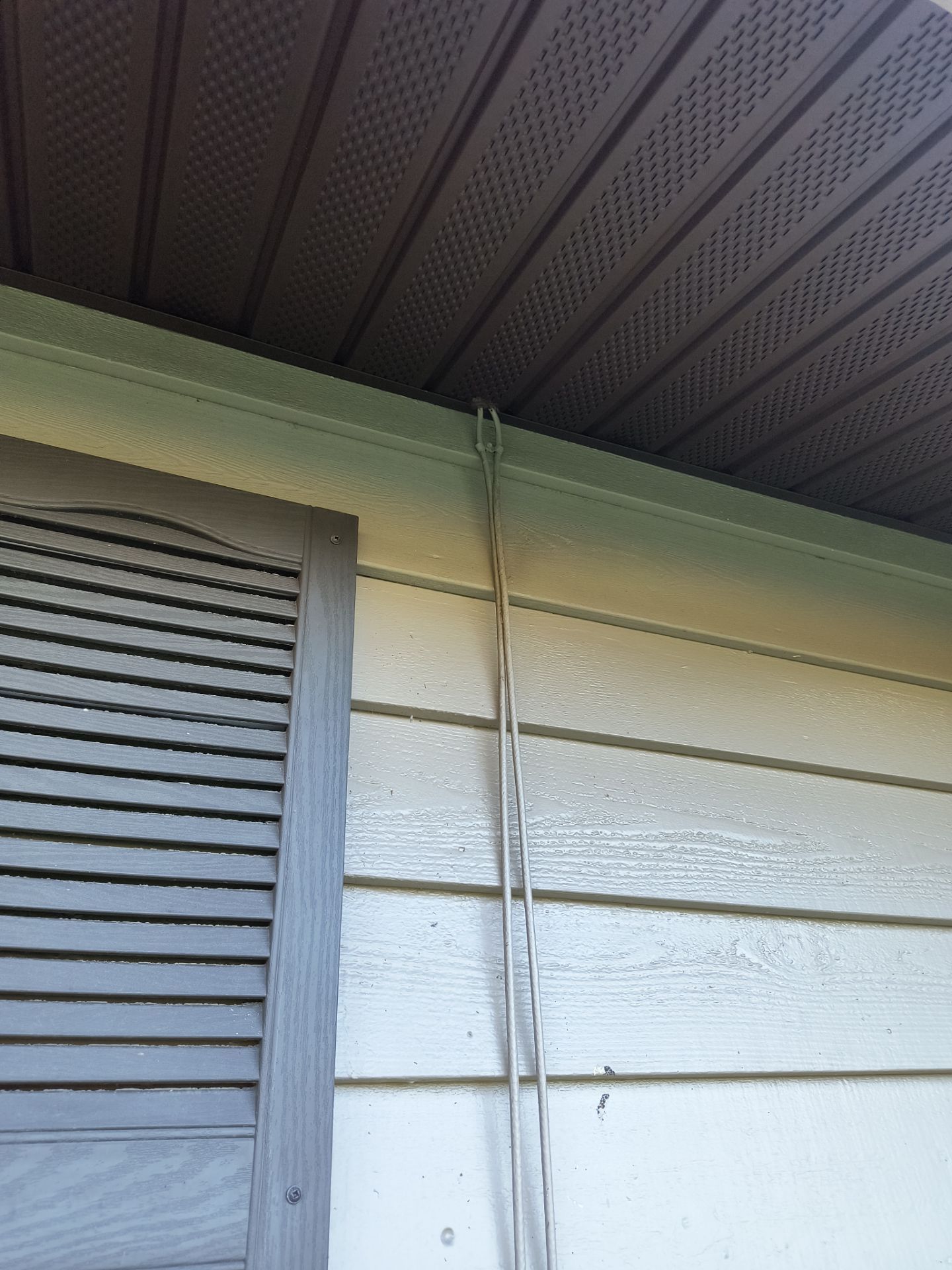 New Musket Brown Soffit Installation in Sarasota FL by Gutter Professors