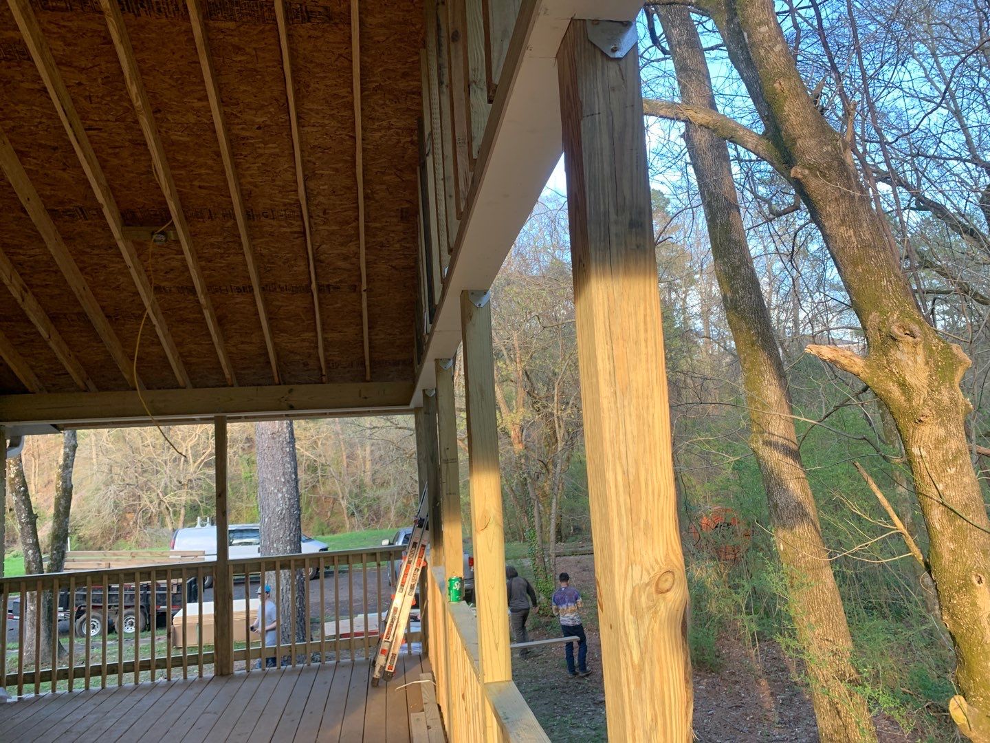 Mountain Brook - Covered Porch by Pillar and Pine