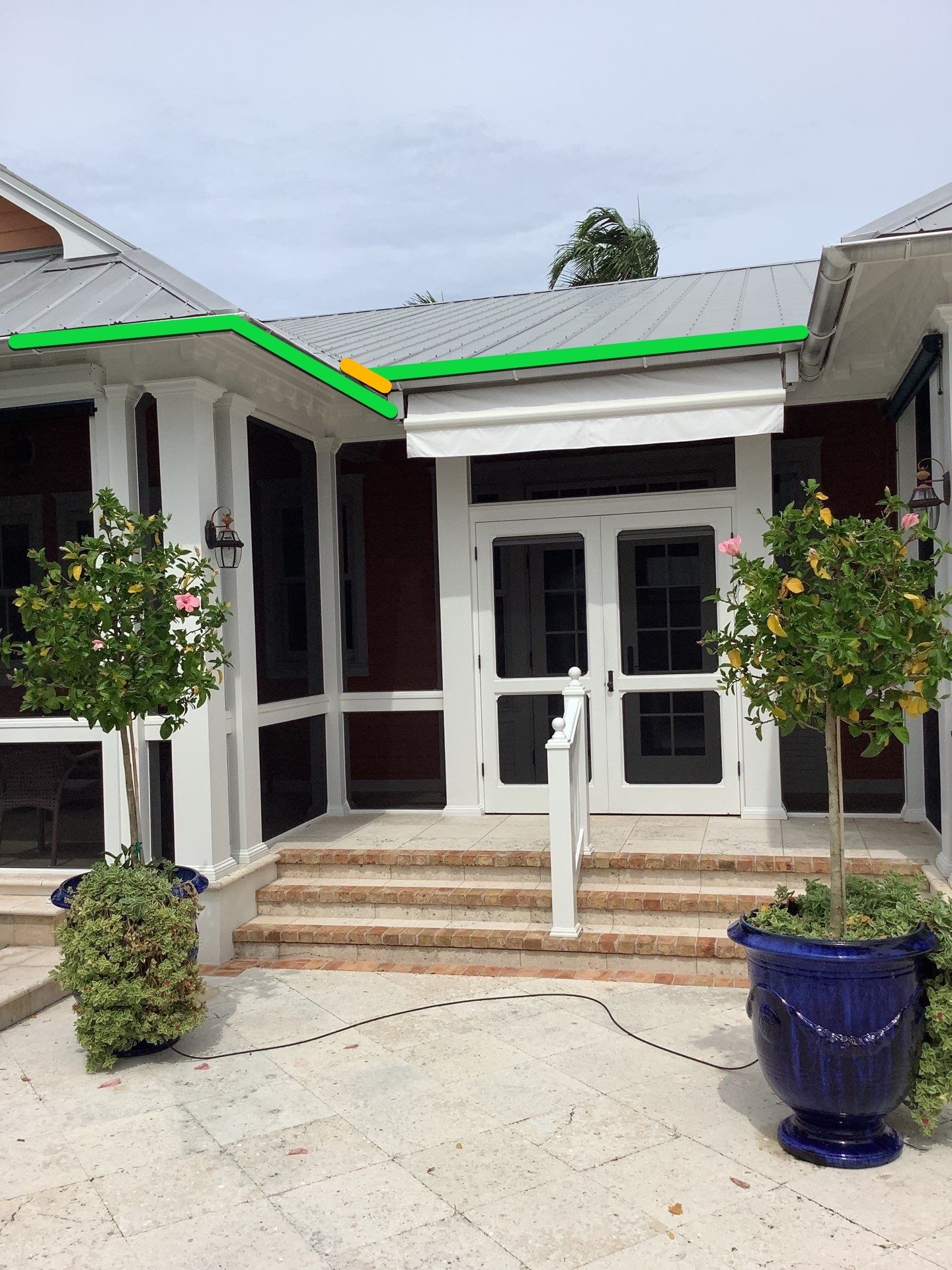 Half-Round Gutters Installation in Boca Grande FL by Gutter Professors