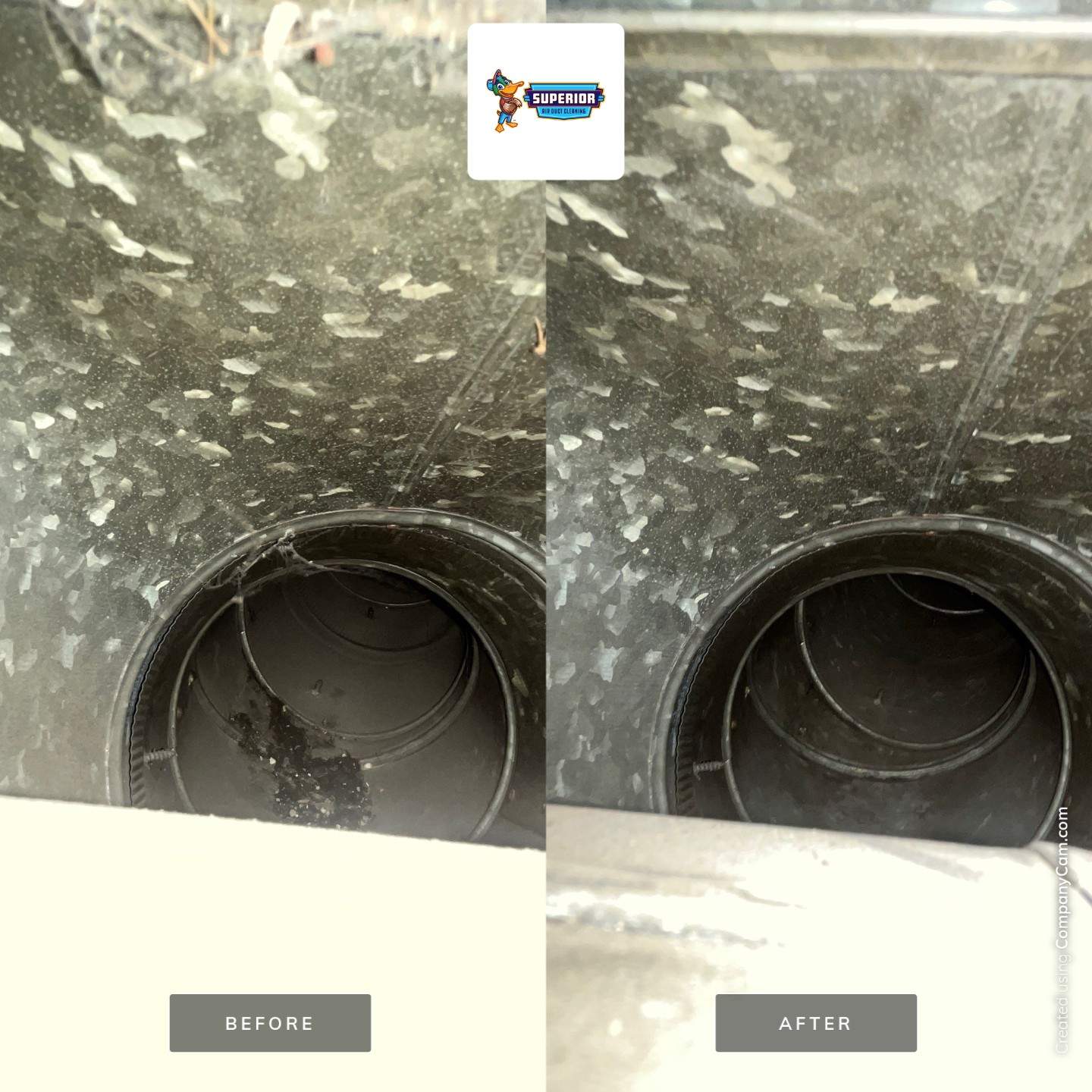 Air Duct Cleaning With a Vacuum Truck in Beaver Falls, PA by Superior Air Duct Cleaning