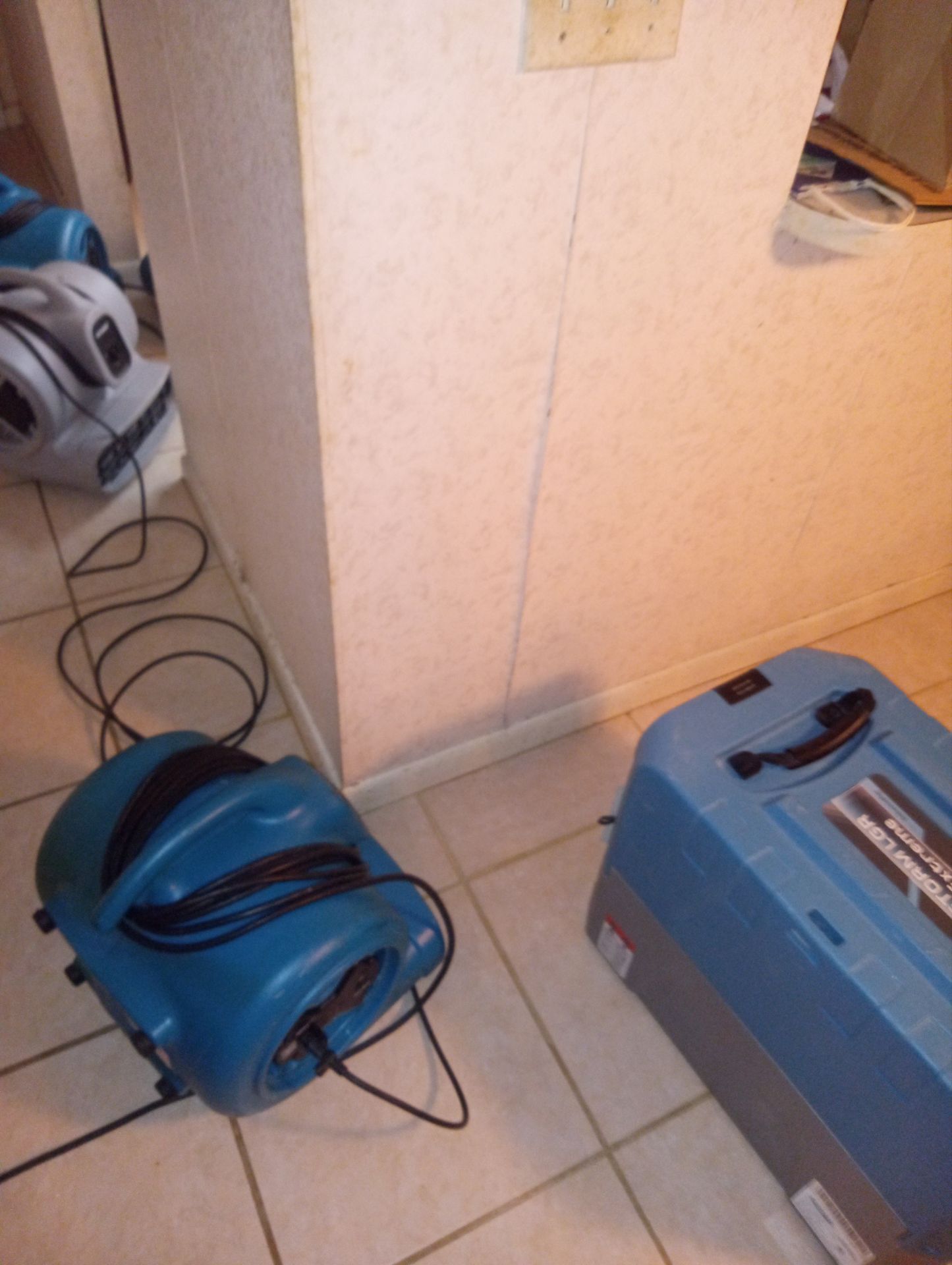 Water damage restoration by SuperClean