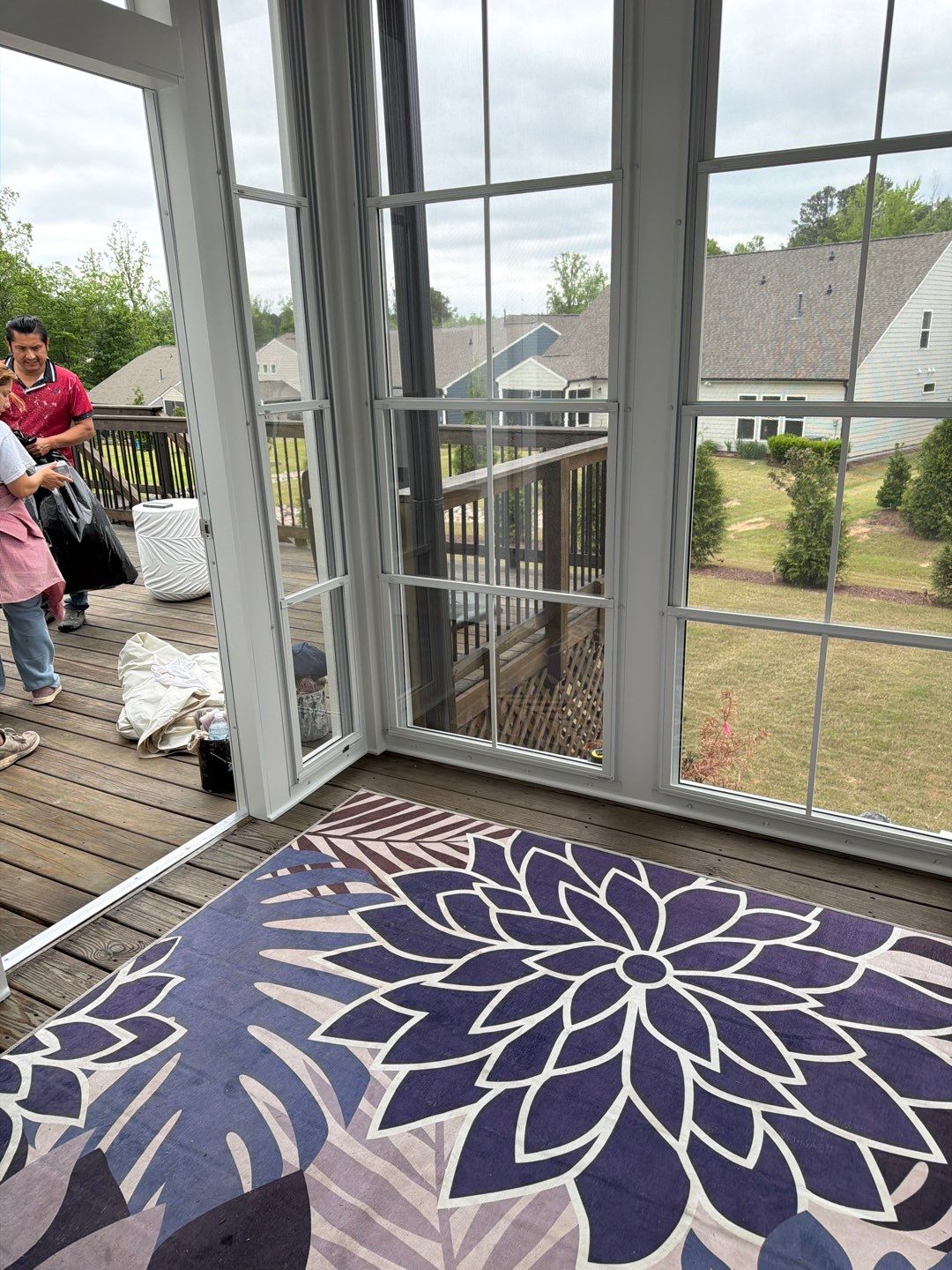 Custom Screen Porch and Deck Enclosure in Wake Forest by The Remodeling Company