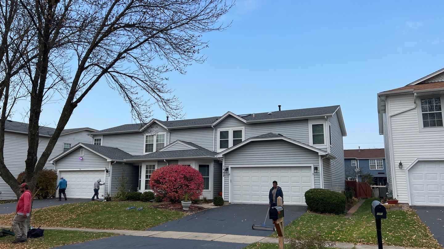 Multi-family unit roof replacement. using GAF Timberline HDZ by Pro Home Services Inc