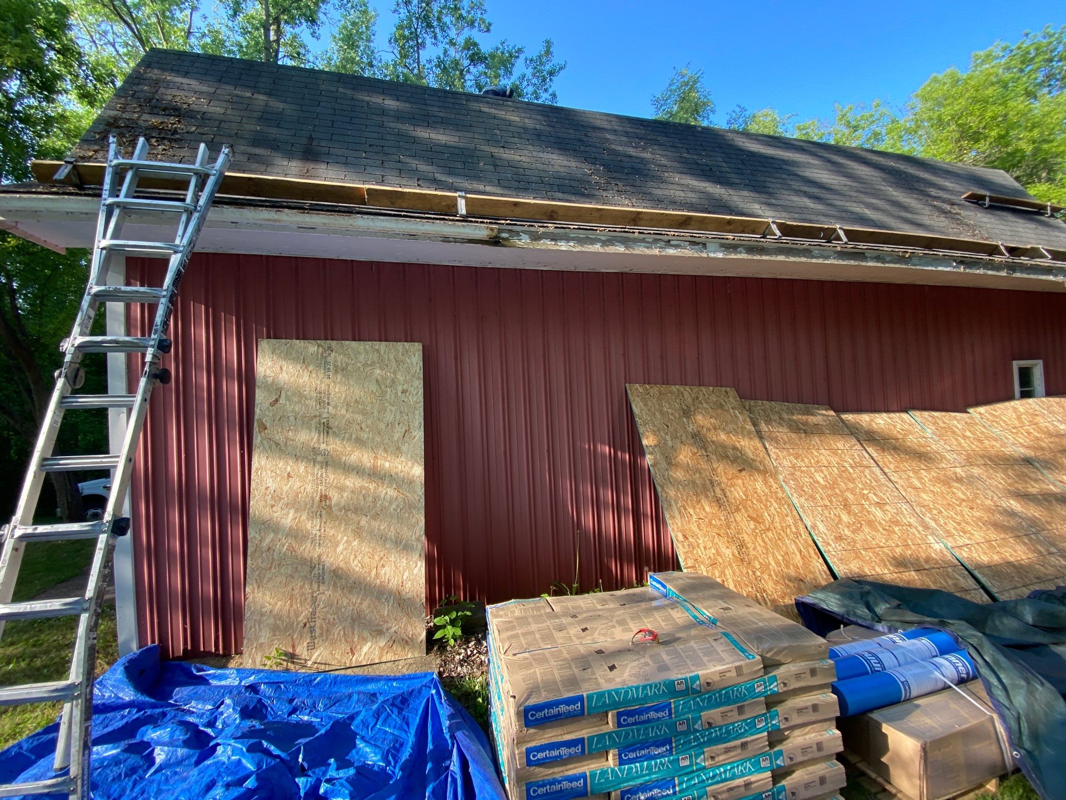 Roof Replacement using CertainTeed Landmark by 180 Contractors