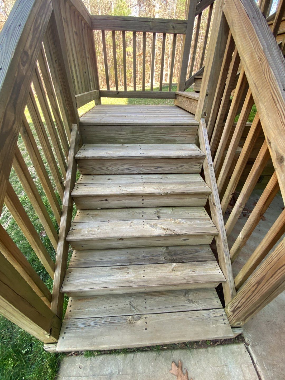 Weathered Deck using Wood Sealant by DuraSeal