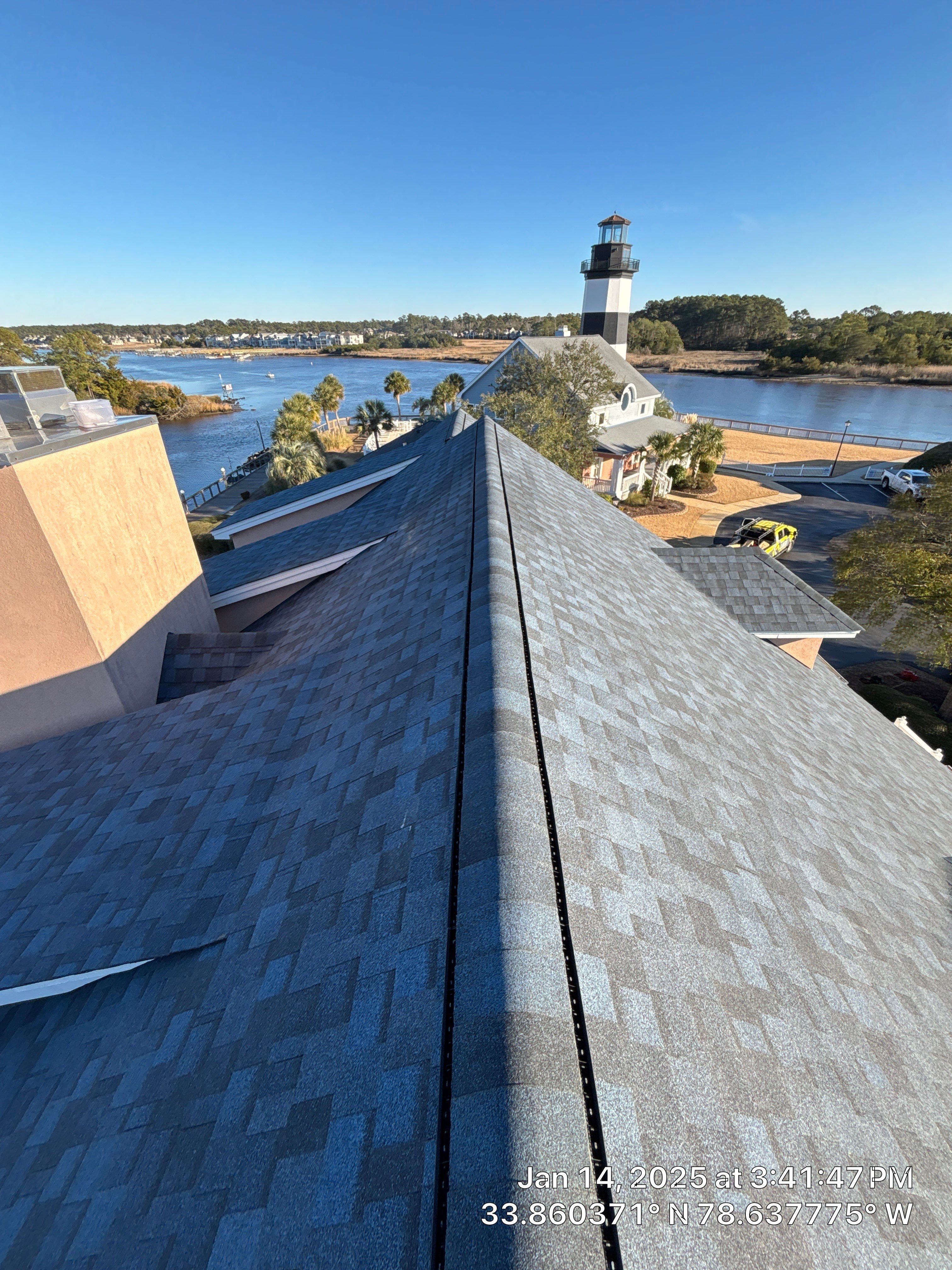 IKO Dynasty - Atlantic Blue by Linta Roofing