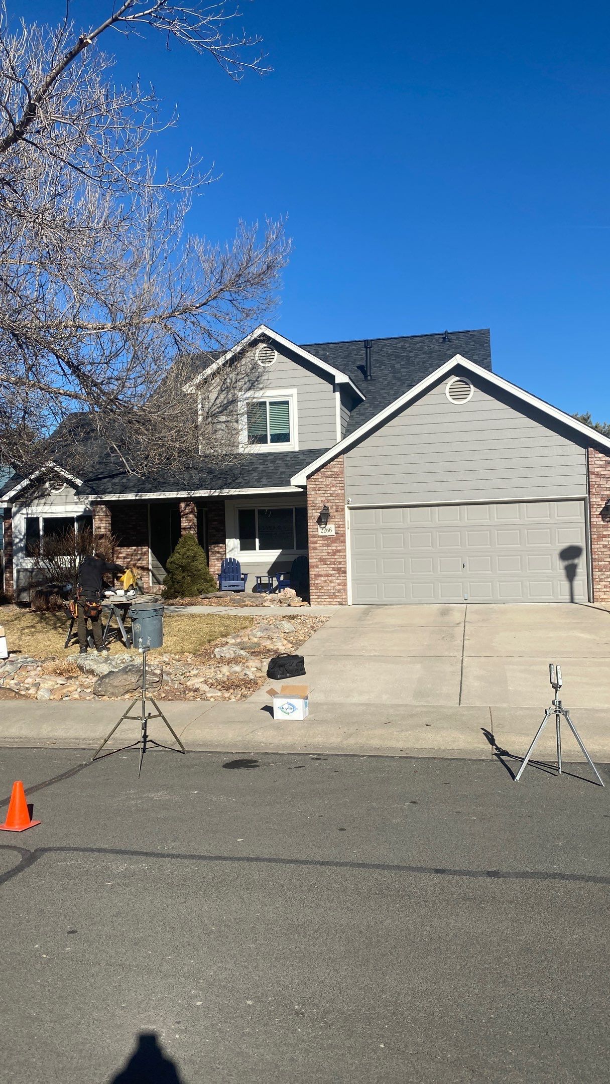 Resdiental Hail Damage Roof Replacement using Certainteed Northgate by Black Belt Roofing