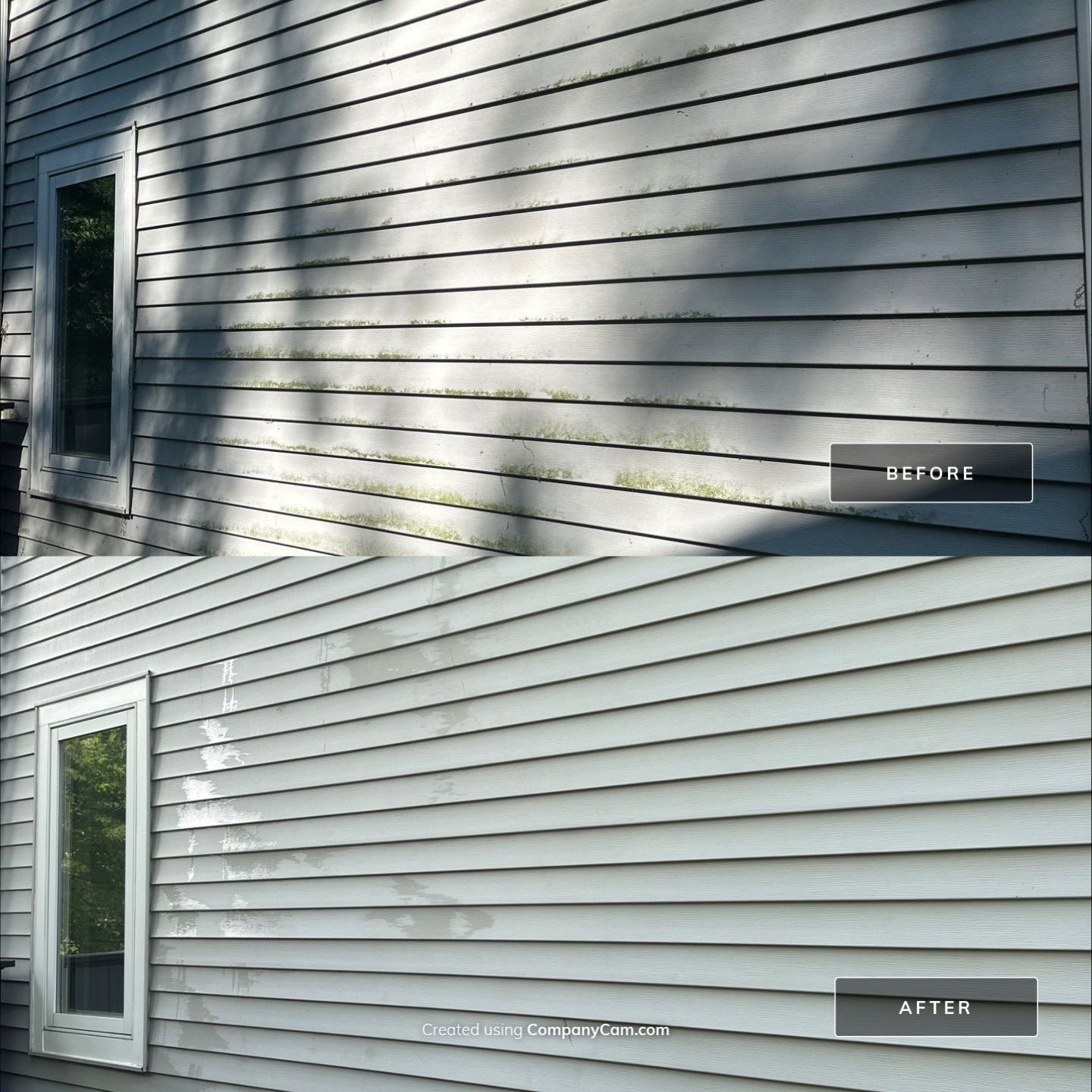 Project in Williams Bay by Simmons Power & Soft Washing