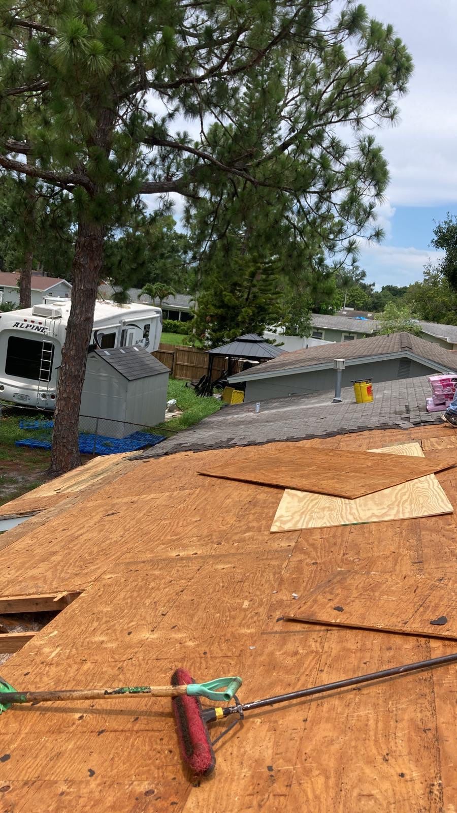 Project in Pinellas Park 33782 by Mitchell Roofing Company LLC 