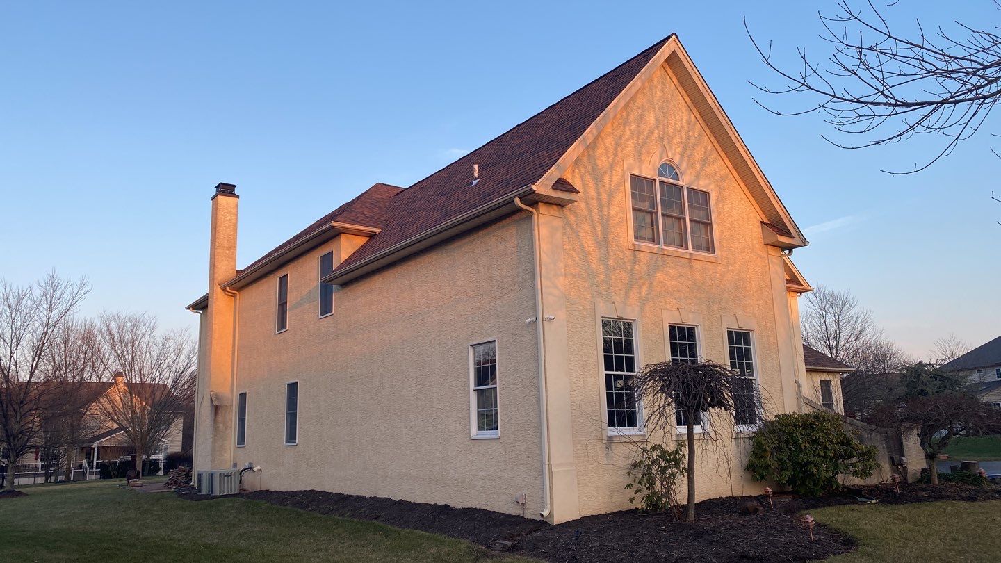 Roofing Installation using CertainTeed Landmark Pro - Max Def Burnt Sienna by Storm Guard of Ches-Mont PA
